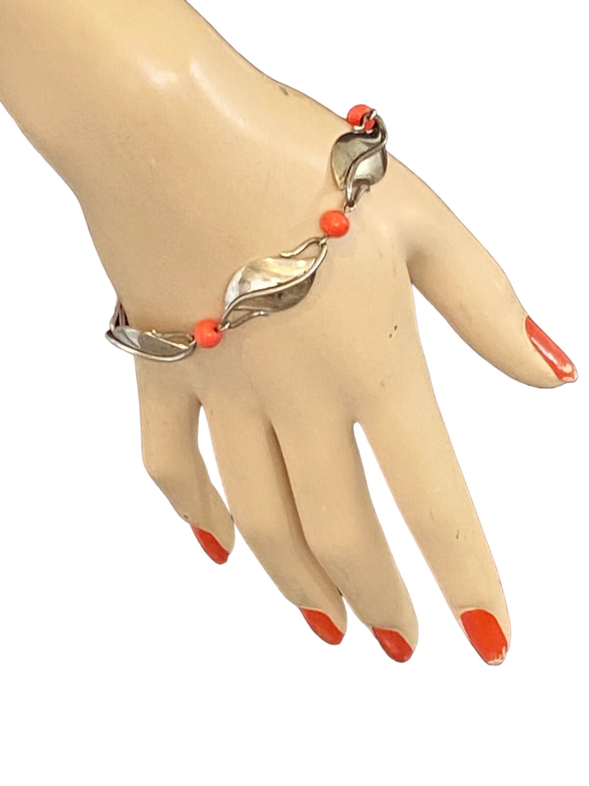 Vintage SIMMONS Sterling Silver MCM Art Deco Modernist Retro Bracelet