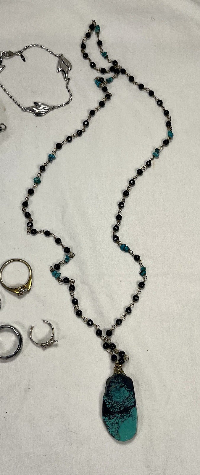 Vintage Costume Jewelry Mixed Loose Lot (Monet, Lia Sophia, etc.)