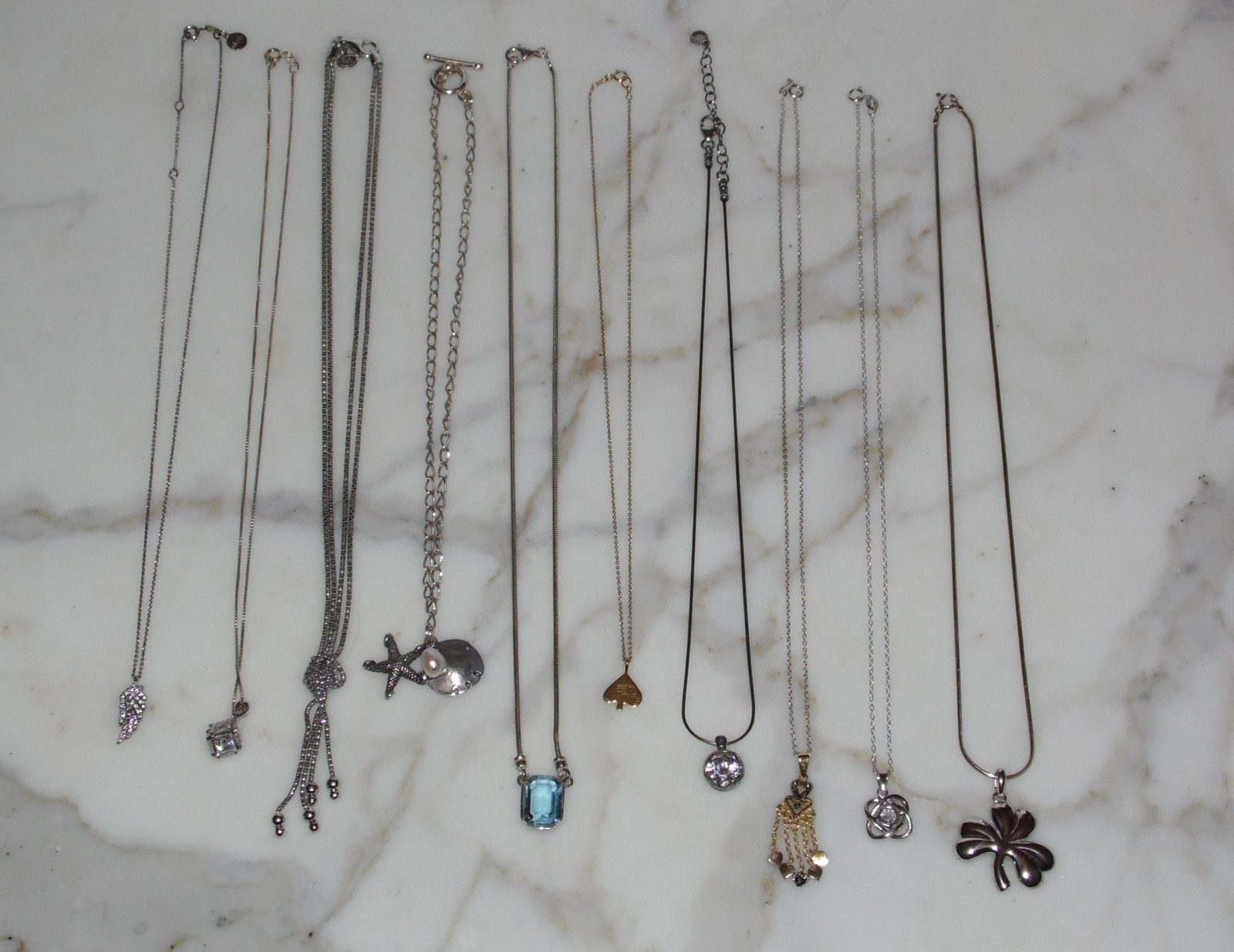 Vintage Jewelry Lot Sterling Silver 925 Wearable Signed Silpada Italy Necklace