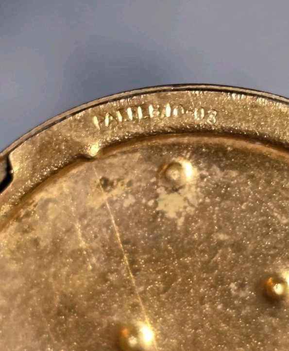 Victorian Rose Gold Filled Paste Locket