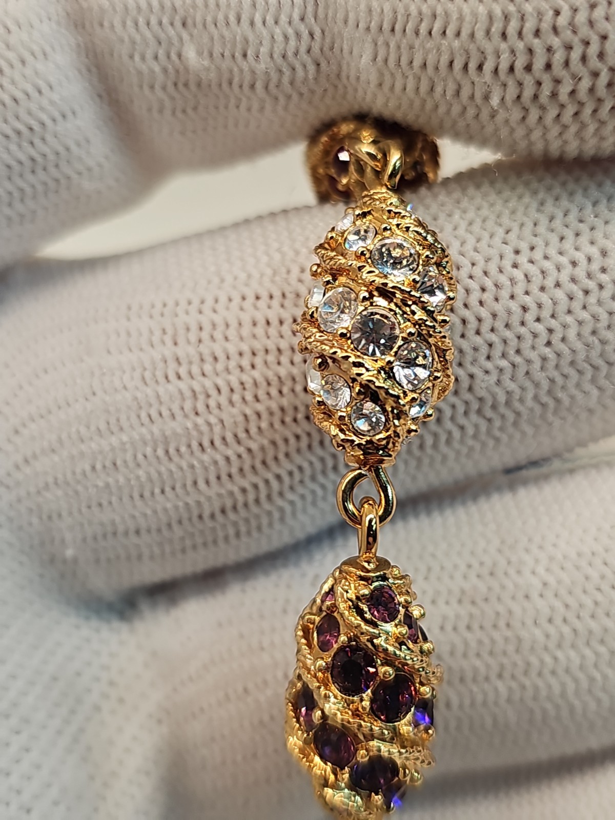 Camrose & Kross Jackie Kennedy JBK Royal Egg Bracelet. Signed JBK