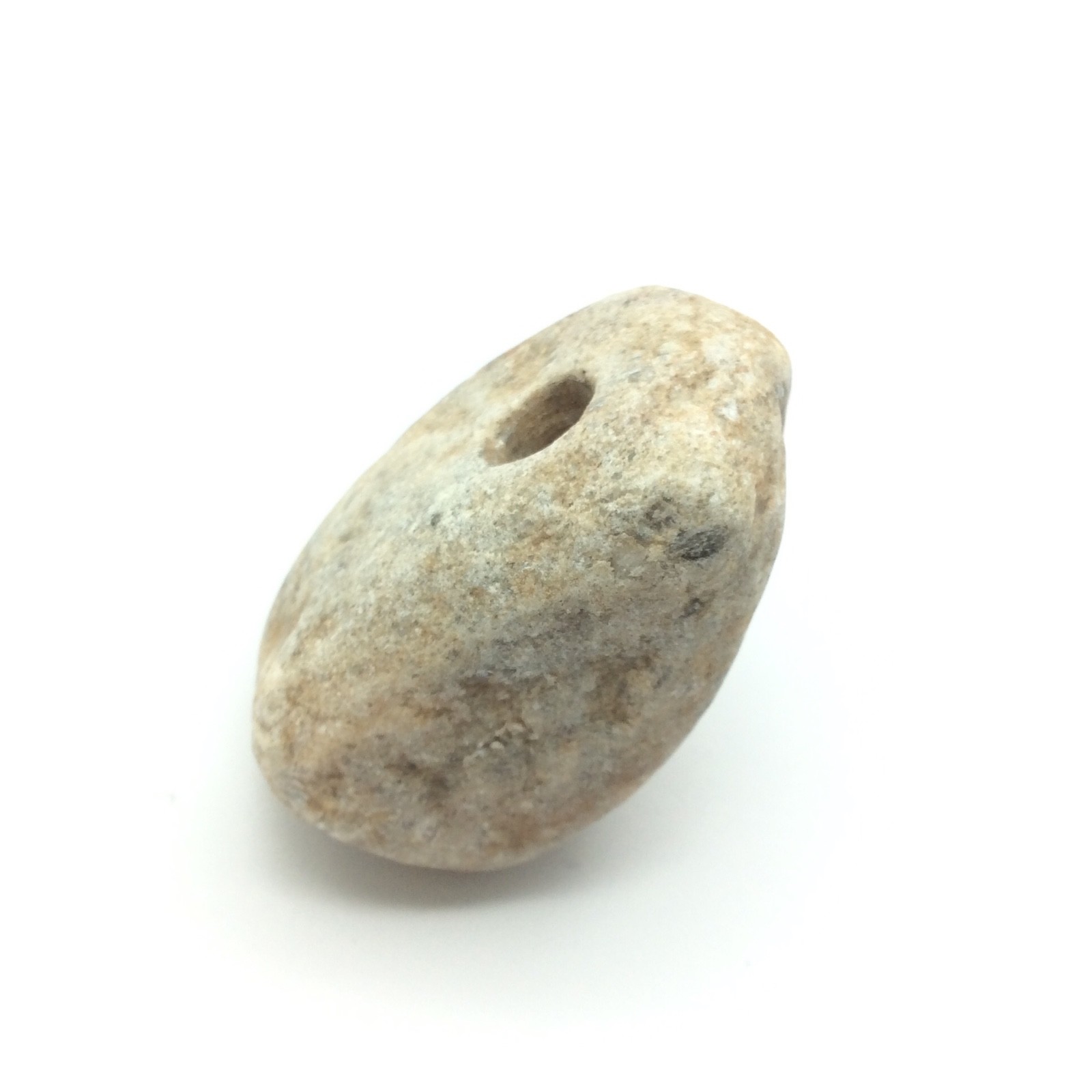 Calcified Mezcala Jadeite Jade Bead Pendant Pre Columbiian Guerrero Mexico #20