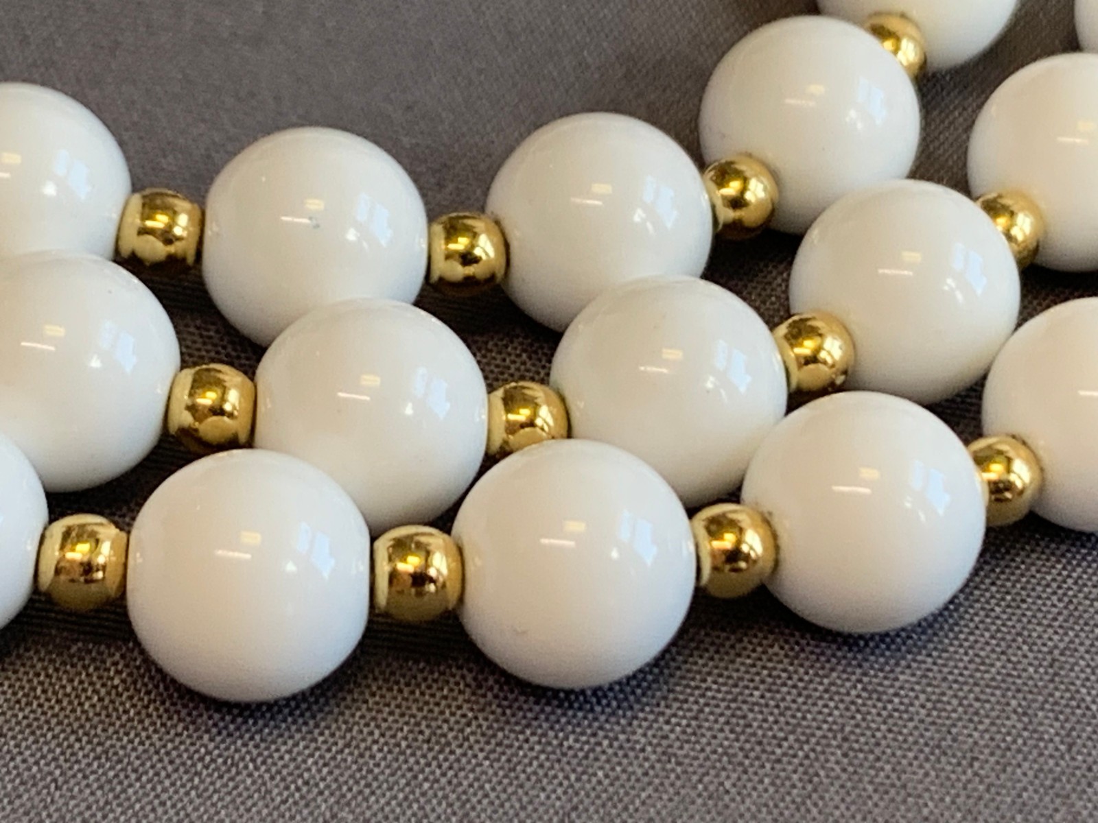 Vtg Costume Jewelry Lot Monet Avon Faux Pearl Enamel Necklace Bracelets Earrings