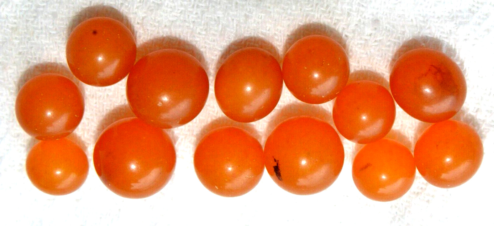 ✅ 10gr RUSSIAN SOVIET BALTIC SEA AMBER BOLLS NECKLACE 老琥珀 BEADS STONE ROCK PIN ☭