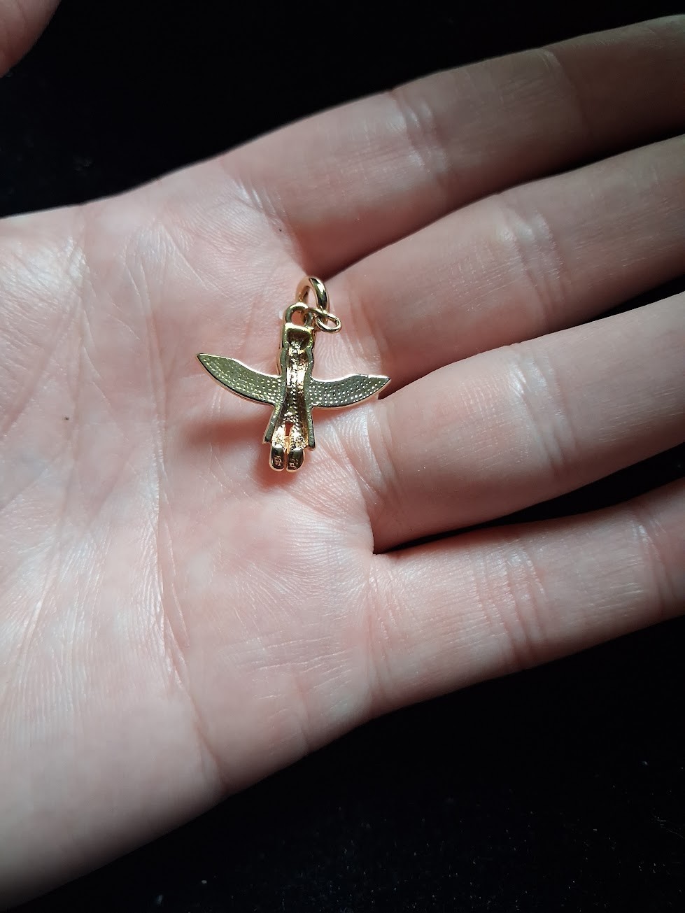 Unusual Bird Person charm