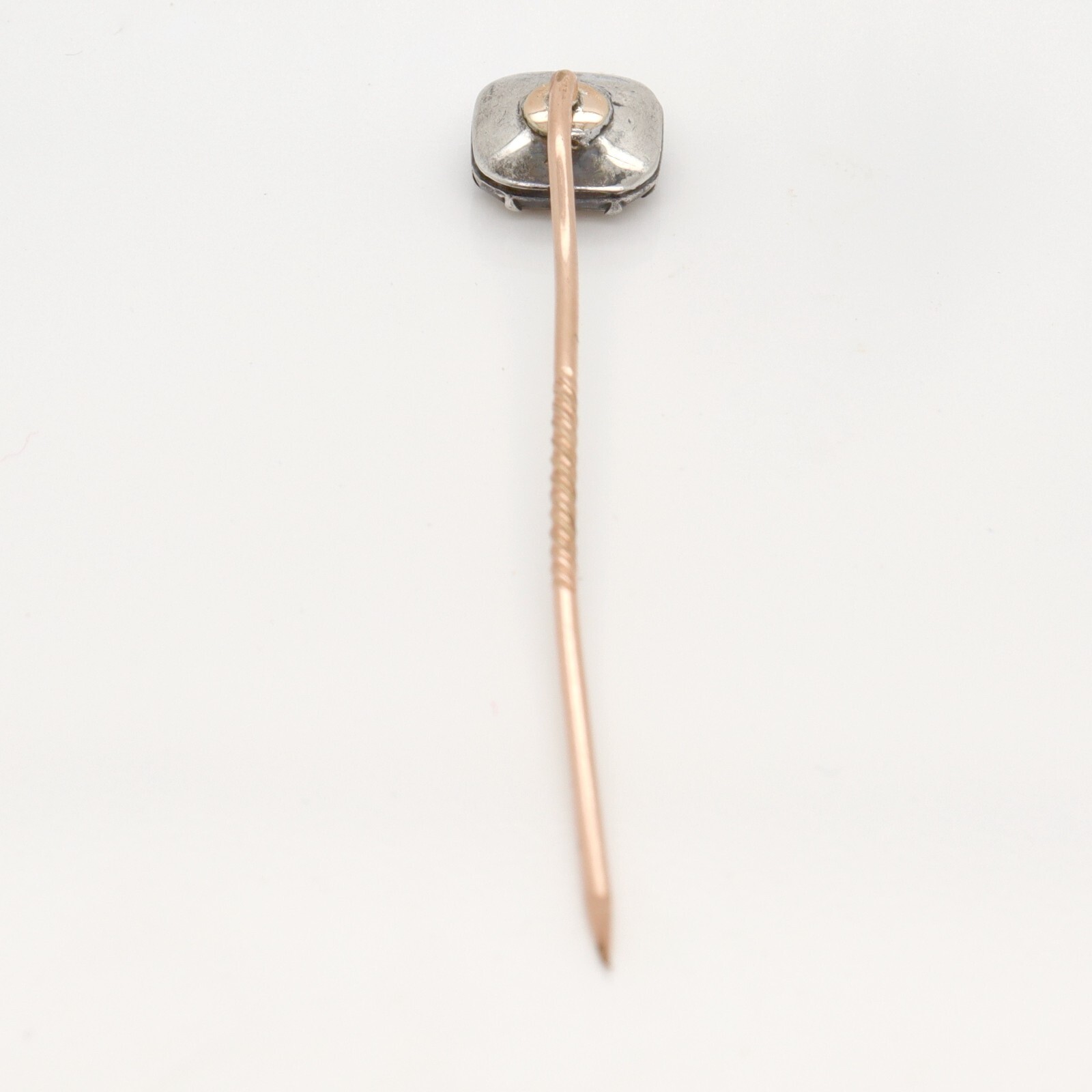 Antique 17th / 18th Century English Foiled Stuart Crystal Stick Pin