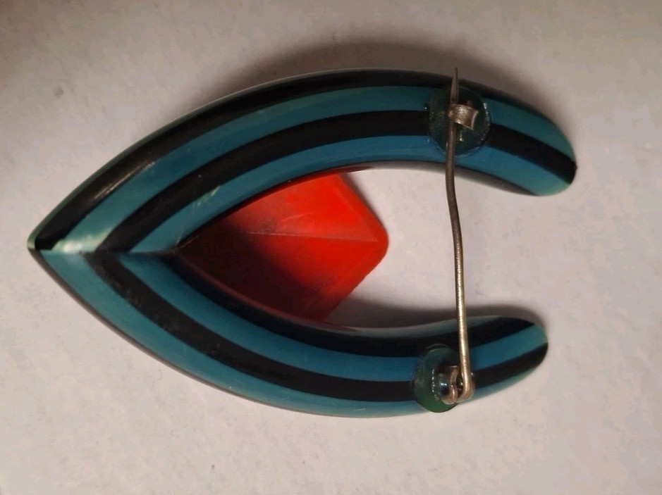 Eccentric 90’s Vintage Abstract Brooch