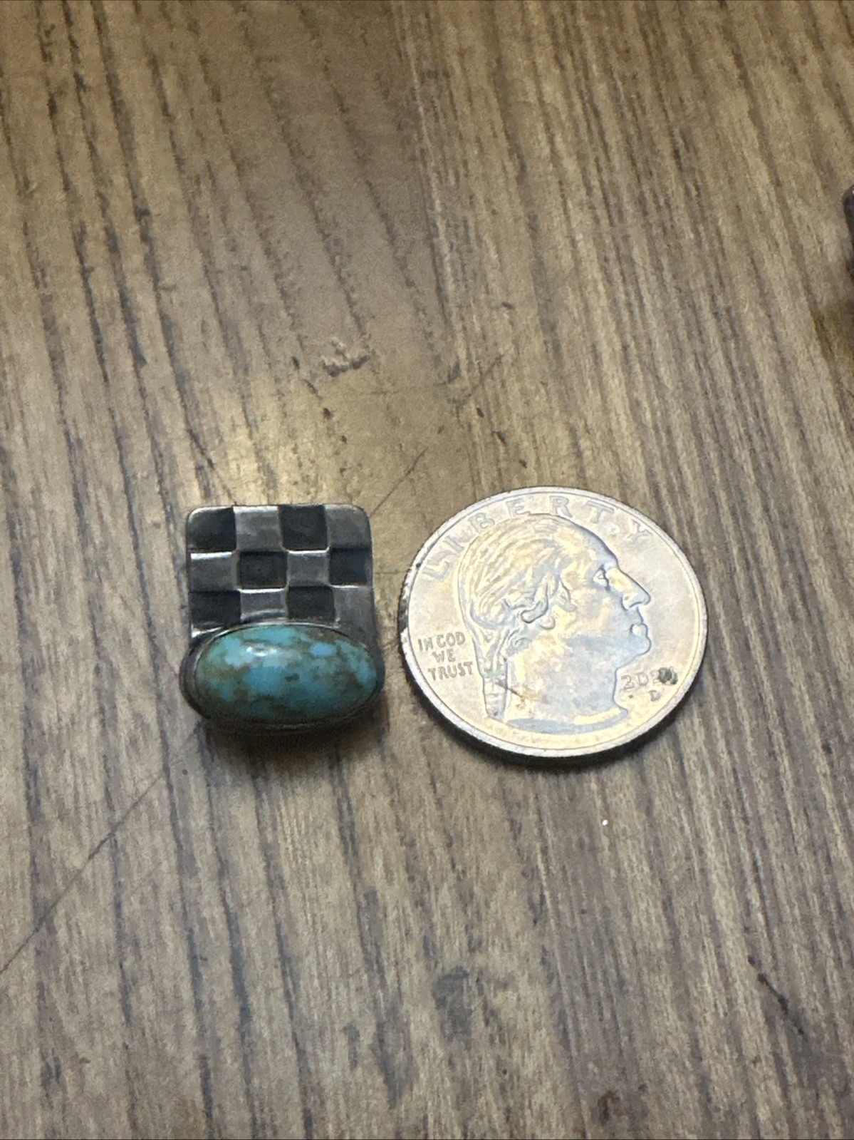VINTAGE DIAN MALOUF DESIGNER TURQUOISE CLIP EARRINGS