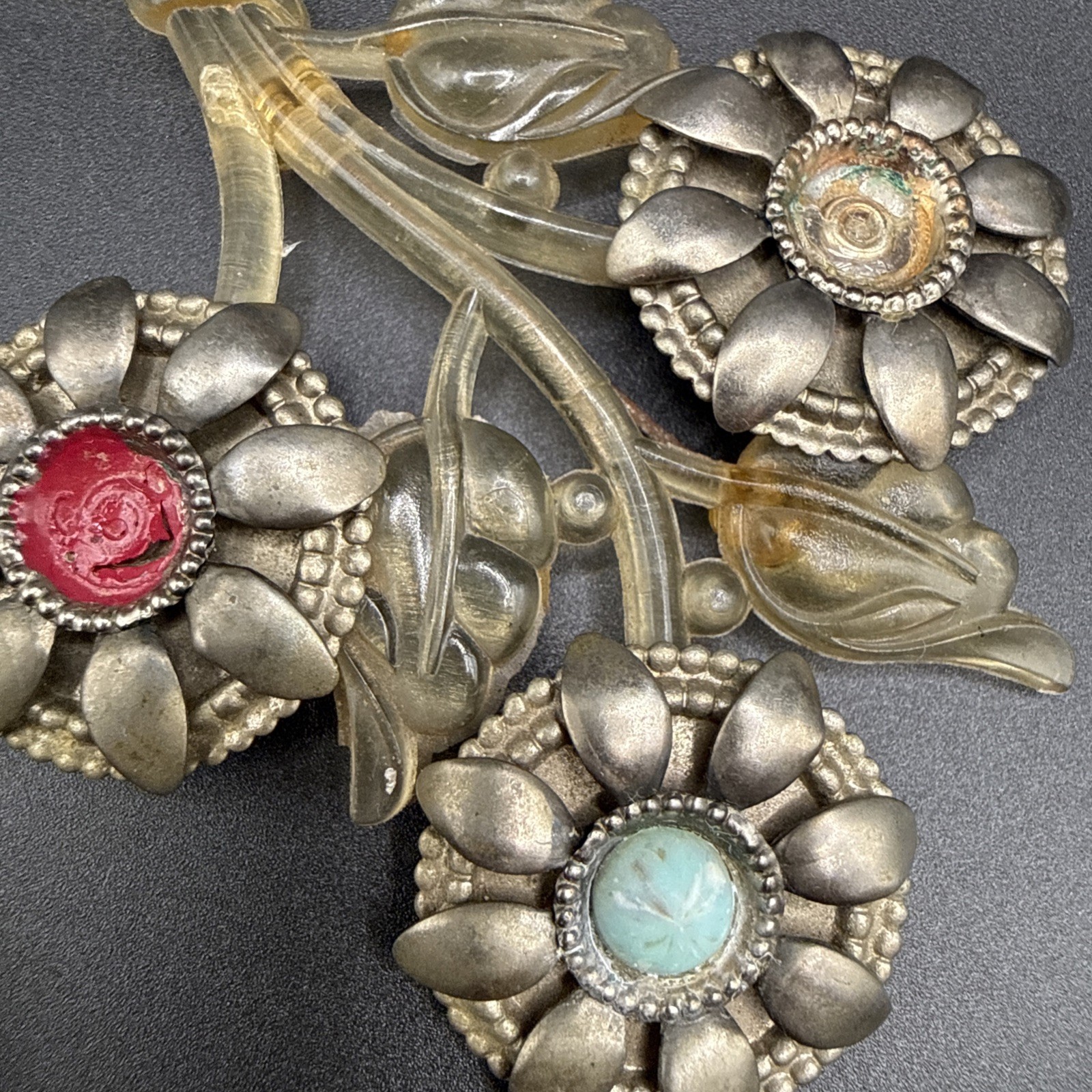 Vintage Brooch Lot For Repair Coro Unsigned Antique