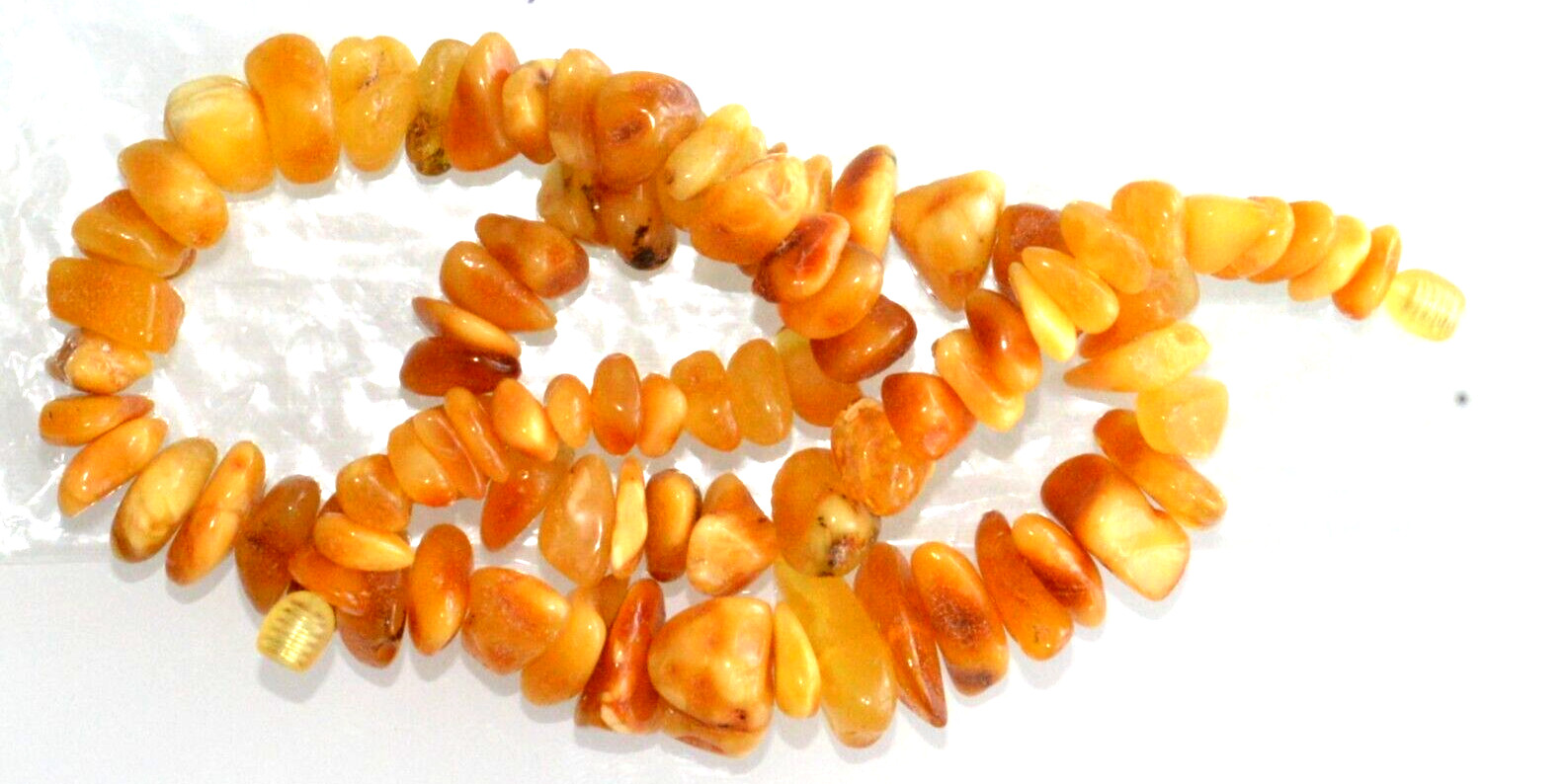 ✅52cm = 54gr RUSSIAN SOVIET BALTIC AMBER BEAD NECKLACE 琥珀 BRACELET STONE PENDANT