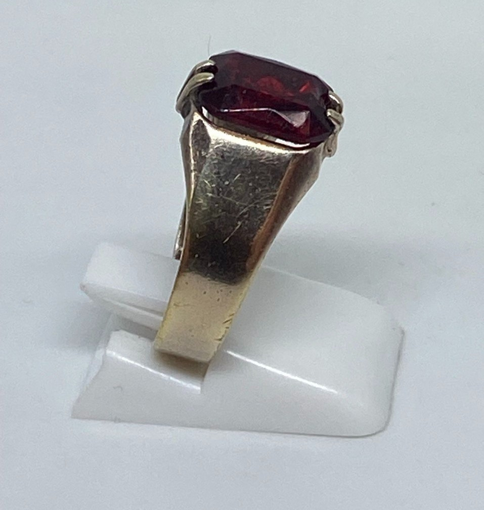 Rings Silver 875 Size 8.25 . Weight 3.42 g. Soviet Vintage Jewelry USSR