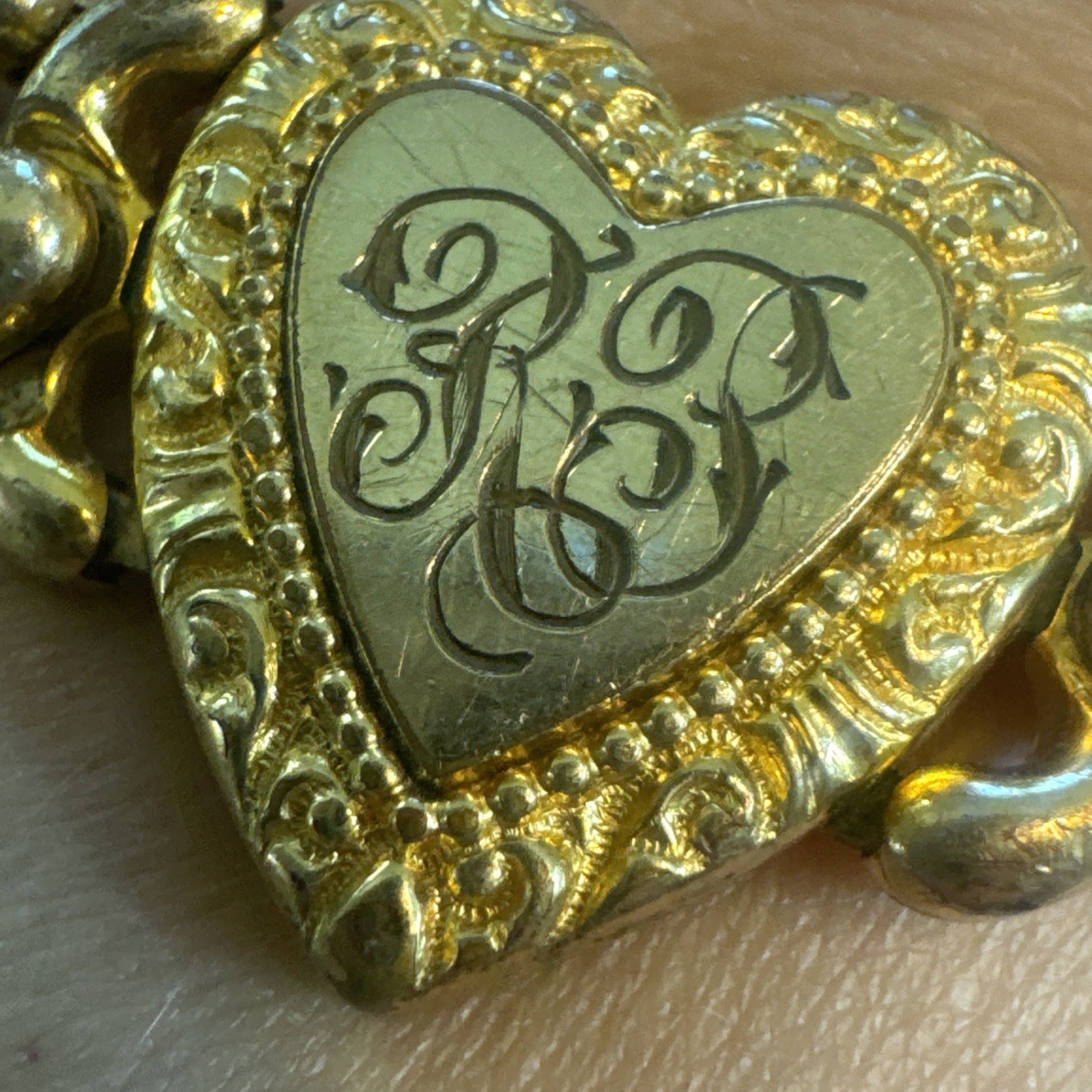 Pitman and Keeler American Queen Sweetheart expansion Bracelet Read Broken Child
