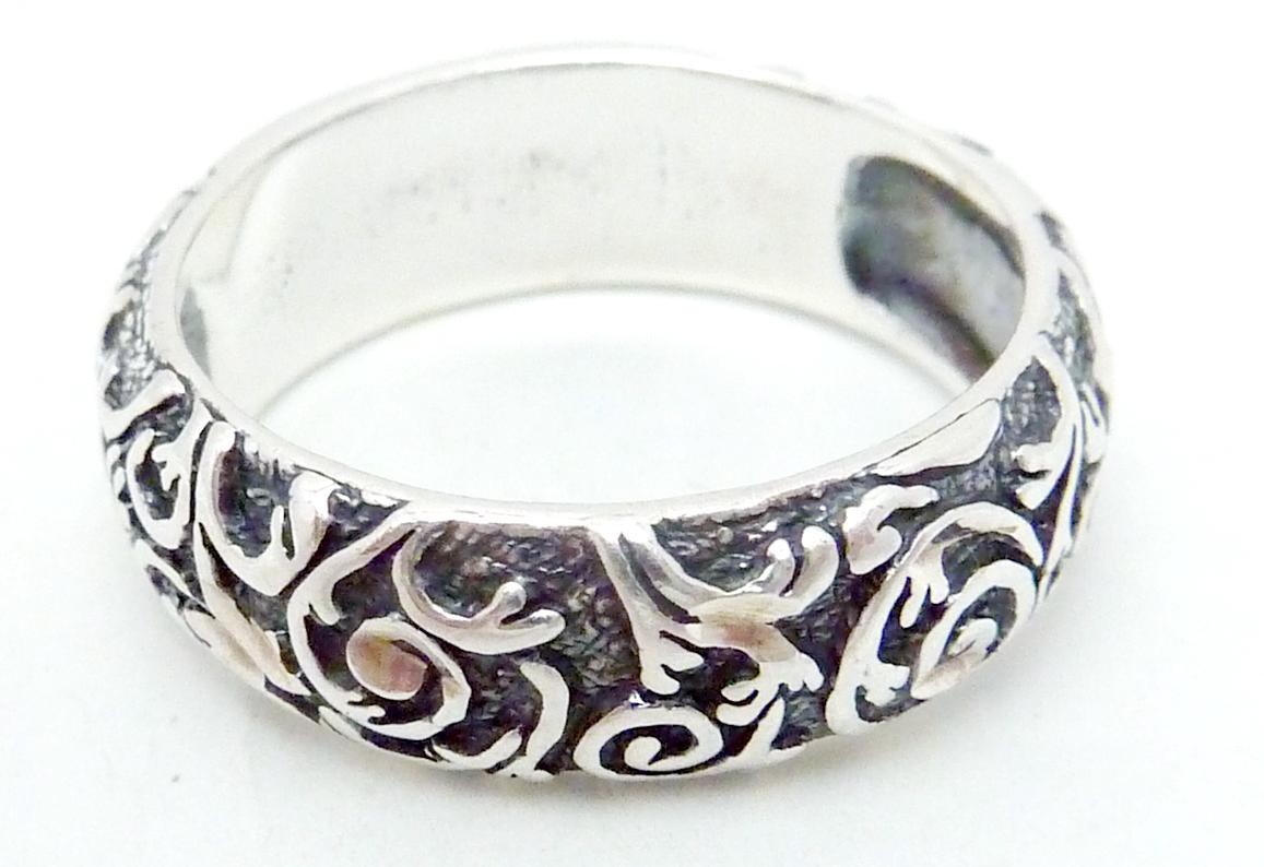 Carolyn Pollack Relios Sterling Silver Band Ring 27335