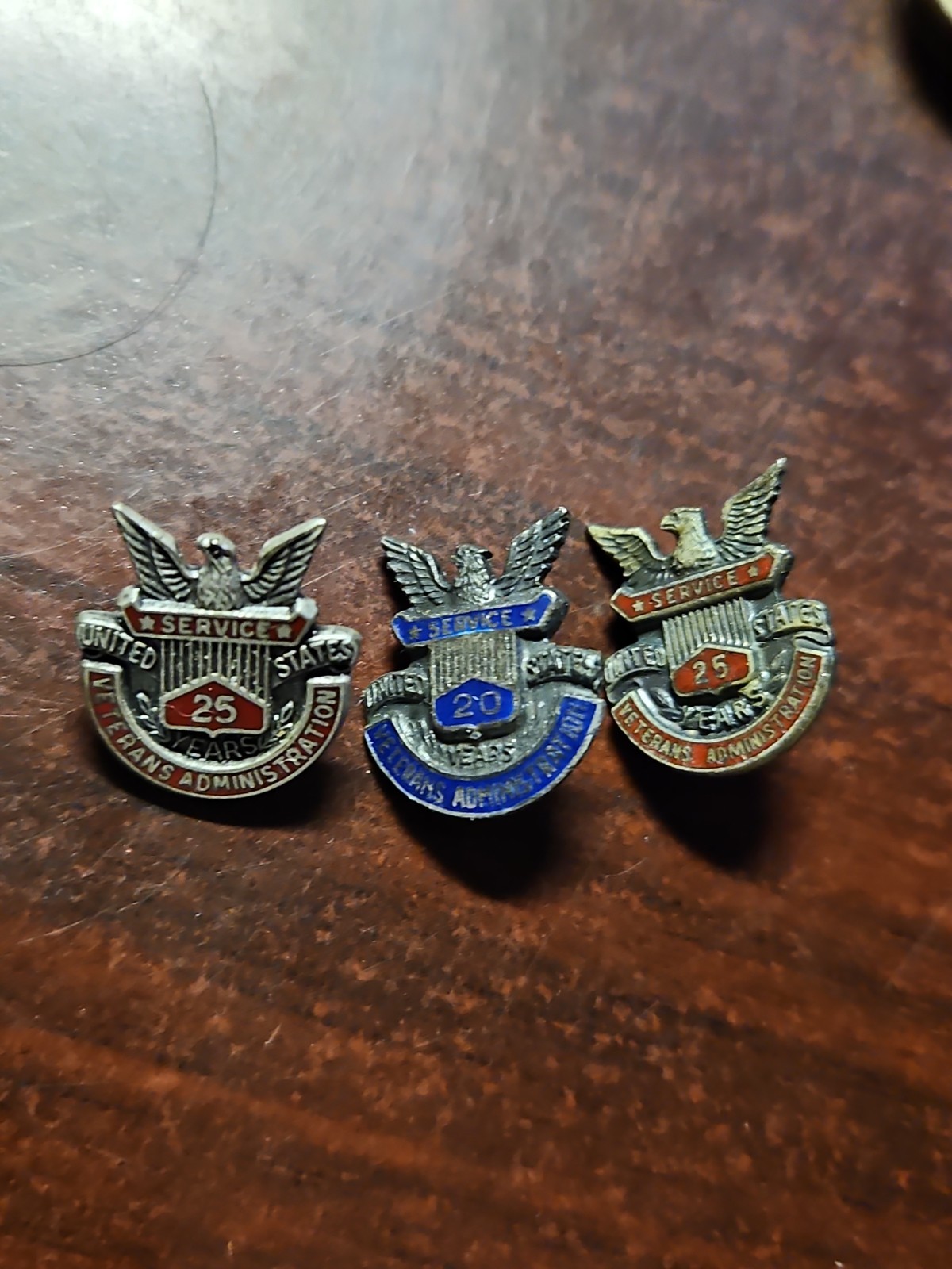 Vintage Estate Pin Lot Military Fraternal Scout Nintendo Sterling Enamel 25+