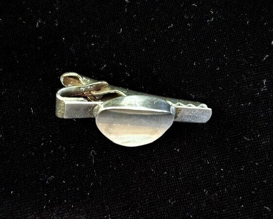 VTG Signed TAXCO MEXICO Sterling 925 Modernist Cuff Links Tie Clip Set 12.2 G