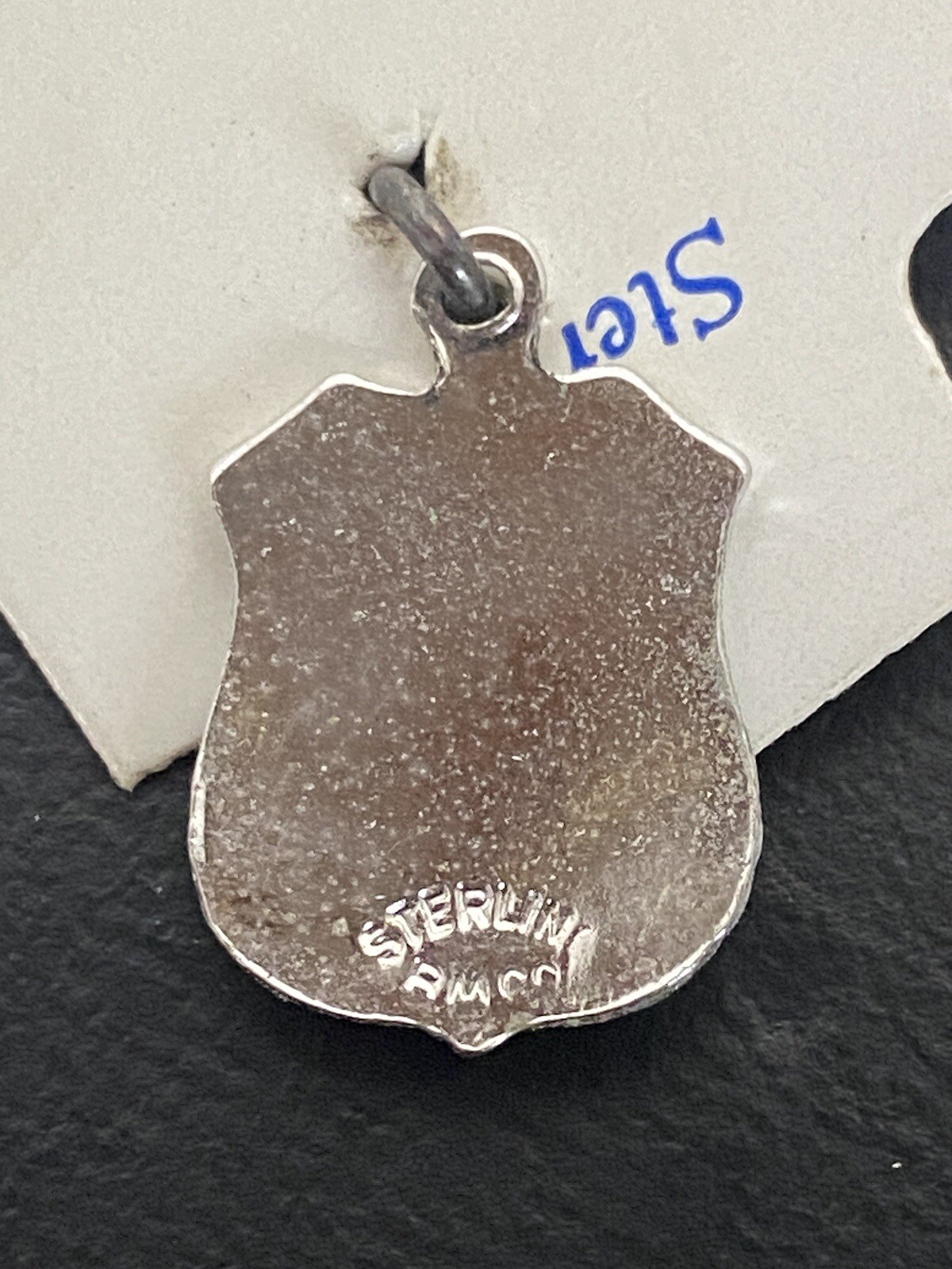 VTG NEW Sterling Slver & Enamel Charm Nova Scotia Canada Souvenir Enamel BM co