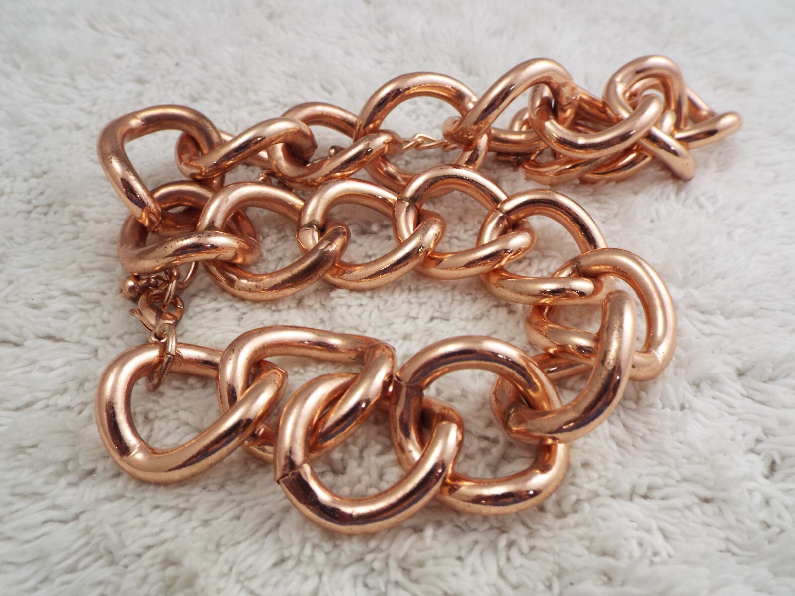 Coppertone Heavy Chain Necklace (A53)