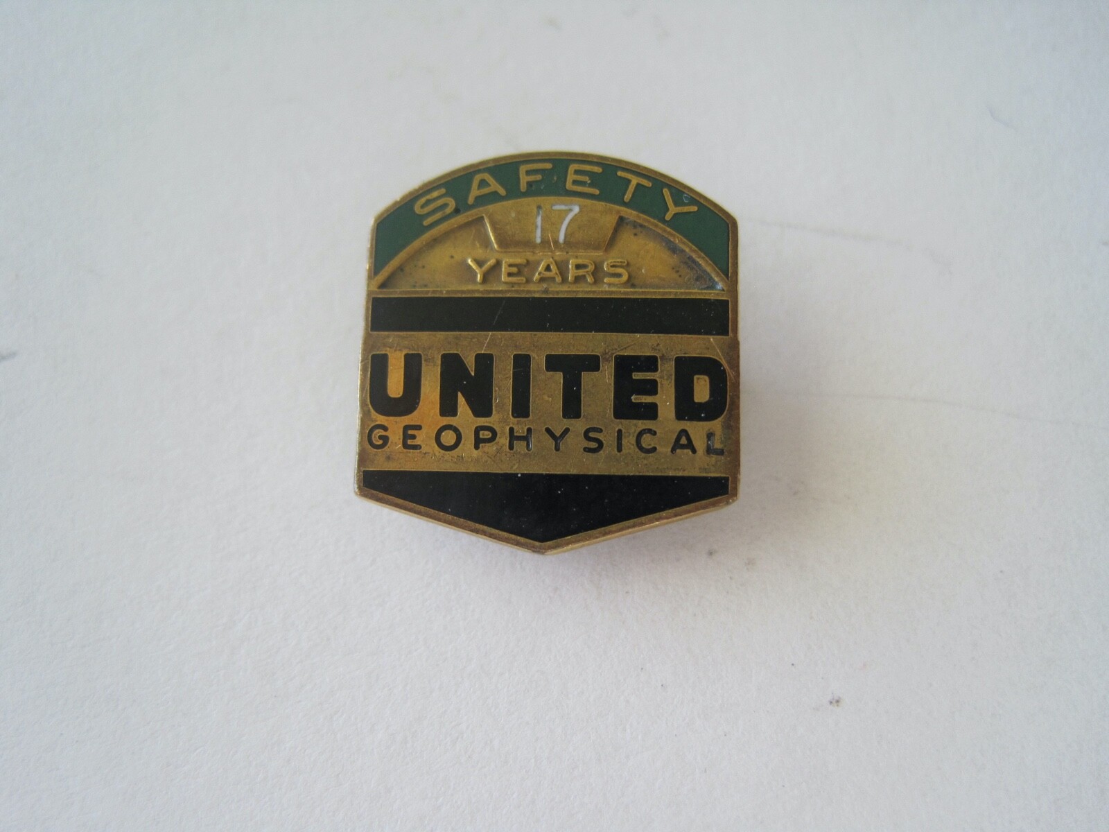 United Geophysical Pin 17 Years 1/20 Gold Filled 10k