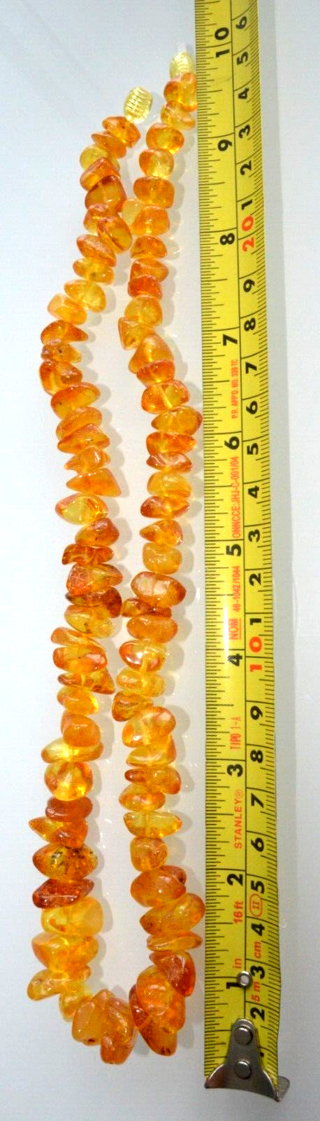 44gr RUSSIAN SOVIET BALTIC AMBER BEAD NECKLACE 琥珀 BRACELET STONE PENDANT EARRING