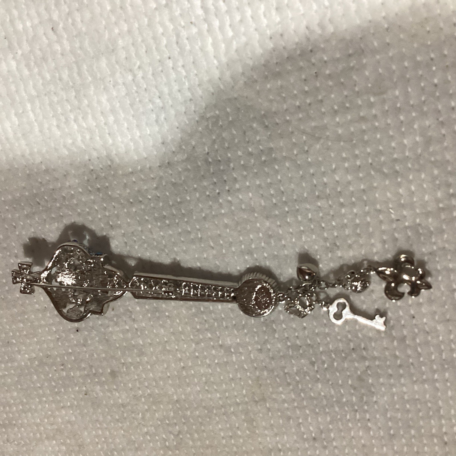 Retired Signed Kirk’s Folly Dream Angel Scrpter Fairy Godmother Wand Brooch NWOT
