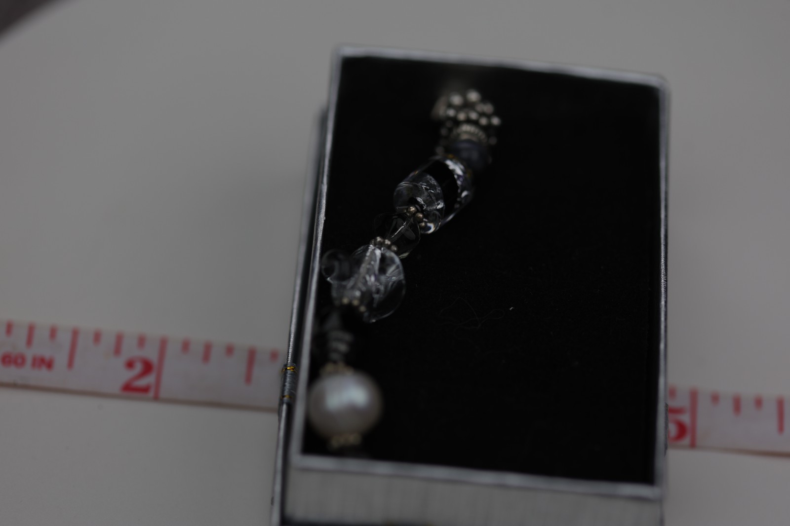 Charm and Gemstone Bracelet Sterling Silver