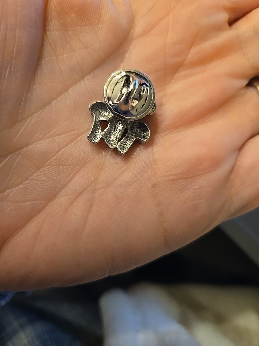 Mushrooms Silver Tone Metal Pin- Signed – Jim Clift