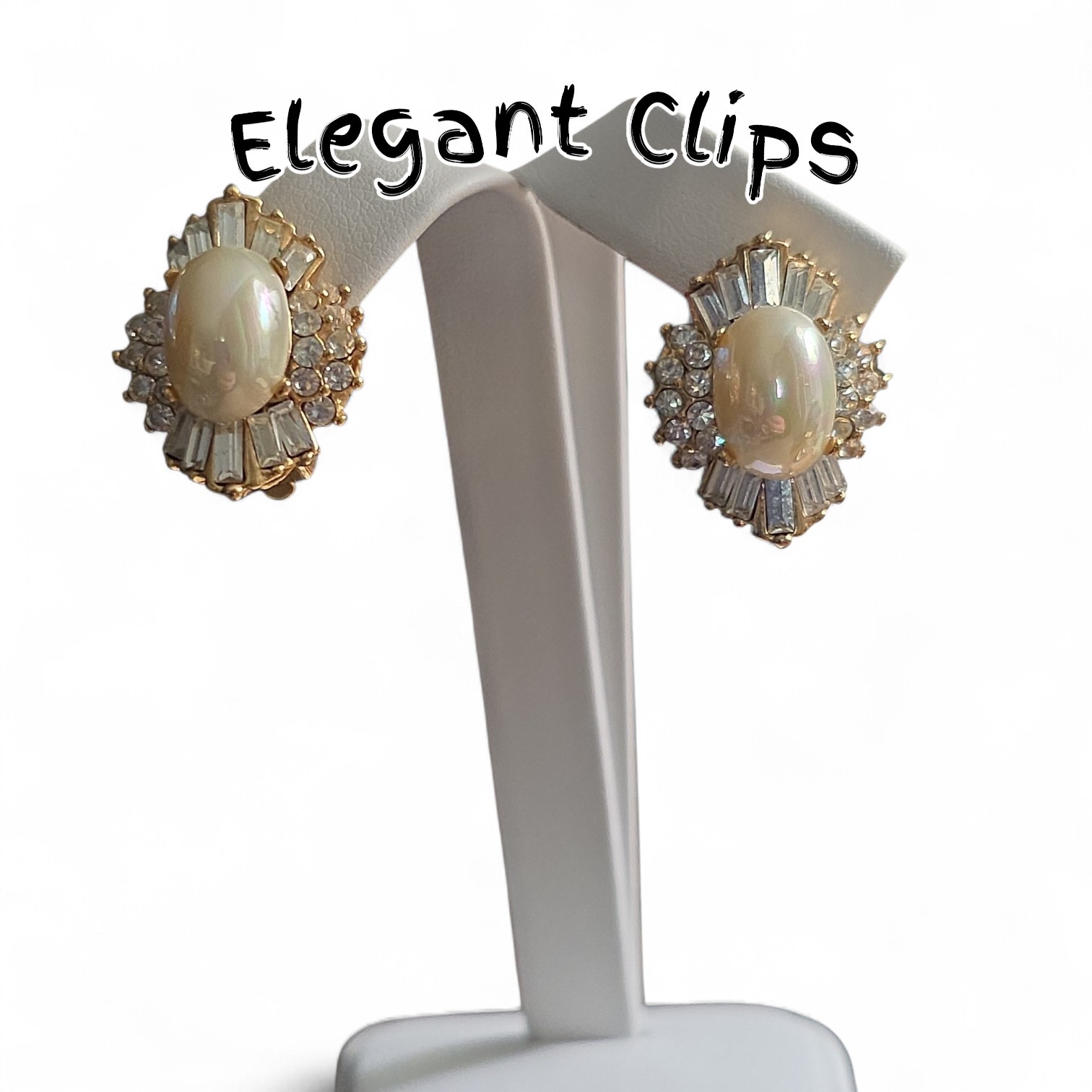 Vintage Estate Trifari Monet P&M Paris Clip Screwback Earring Lot