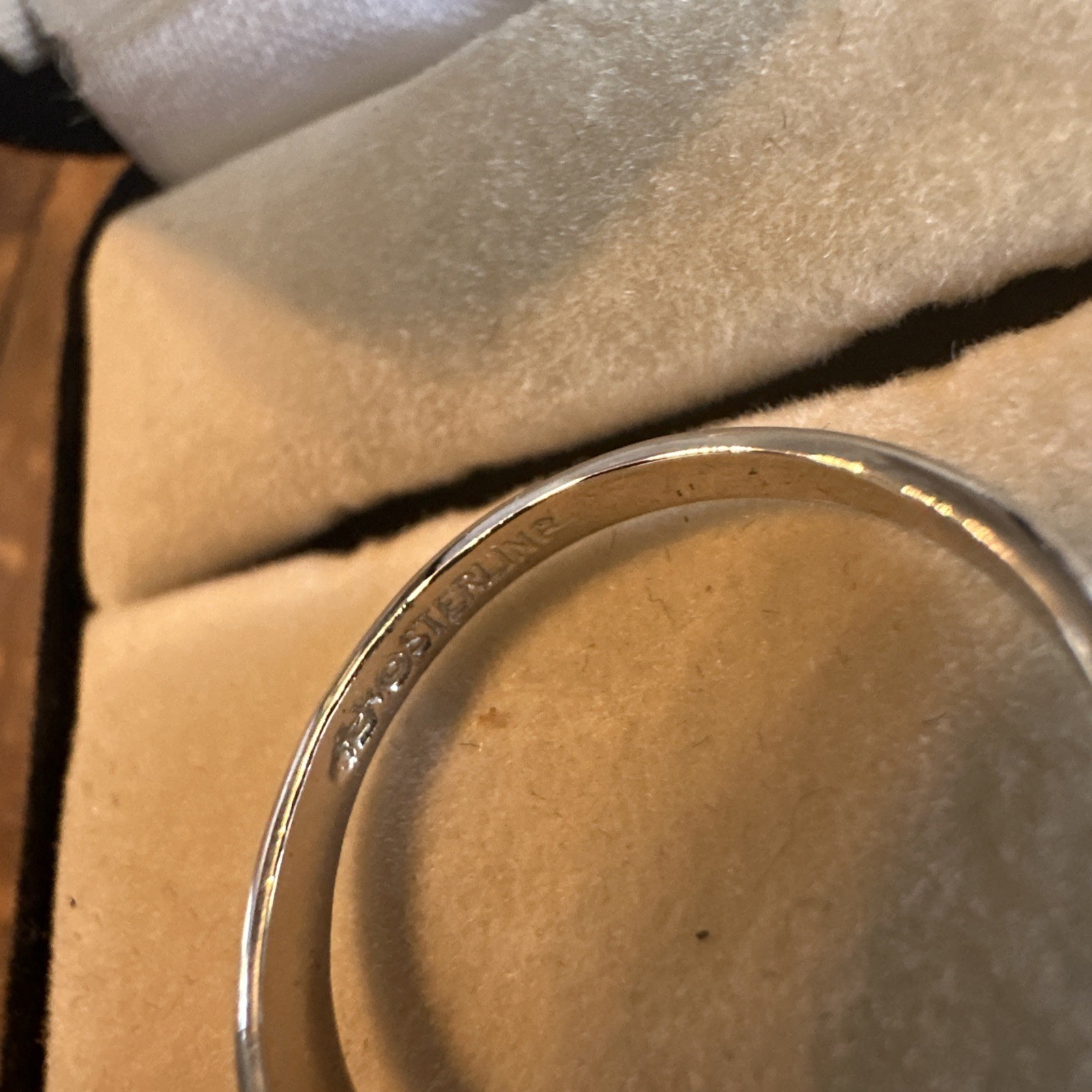 Vintage Black Onyx Diamond Signet Sterling Silver Ring Size 8