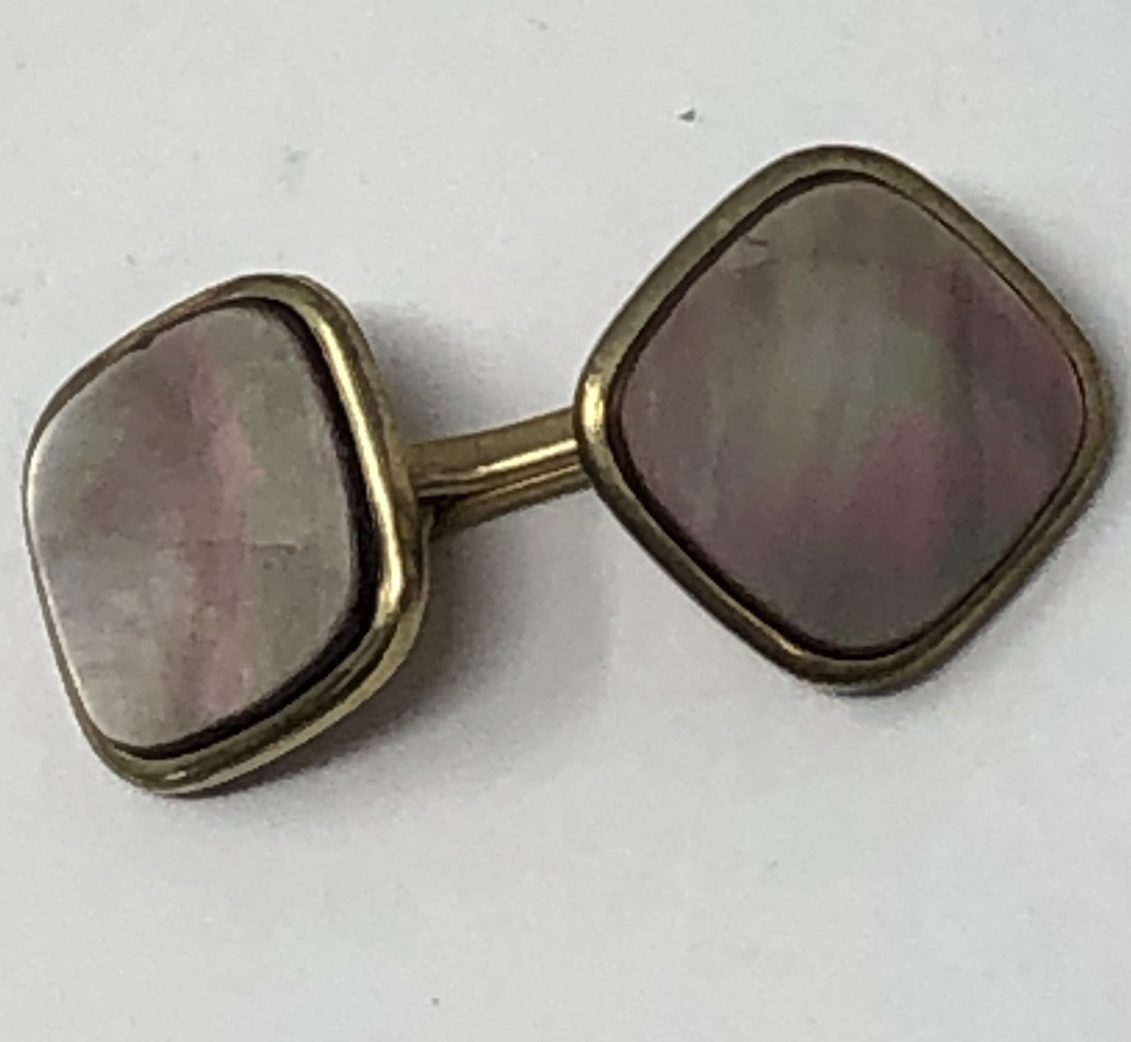 Hadley Abalone Cufflinks Square .5 inch – Vintage