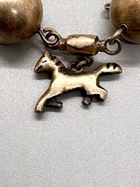 Vintage Guatemalan Charm Bracelet, marked 900 Silver