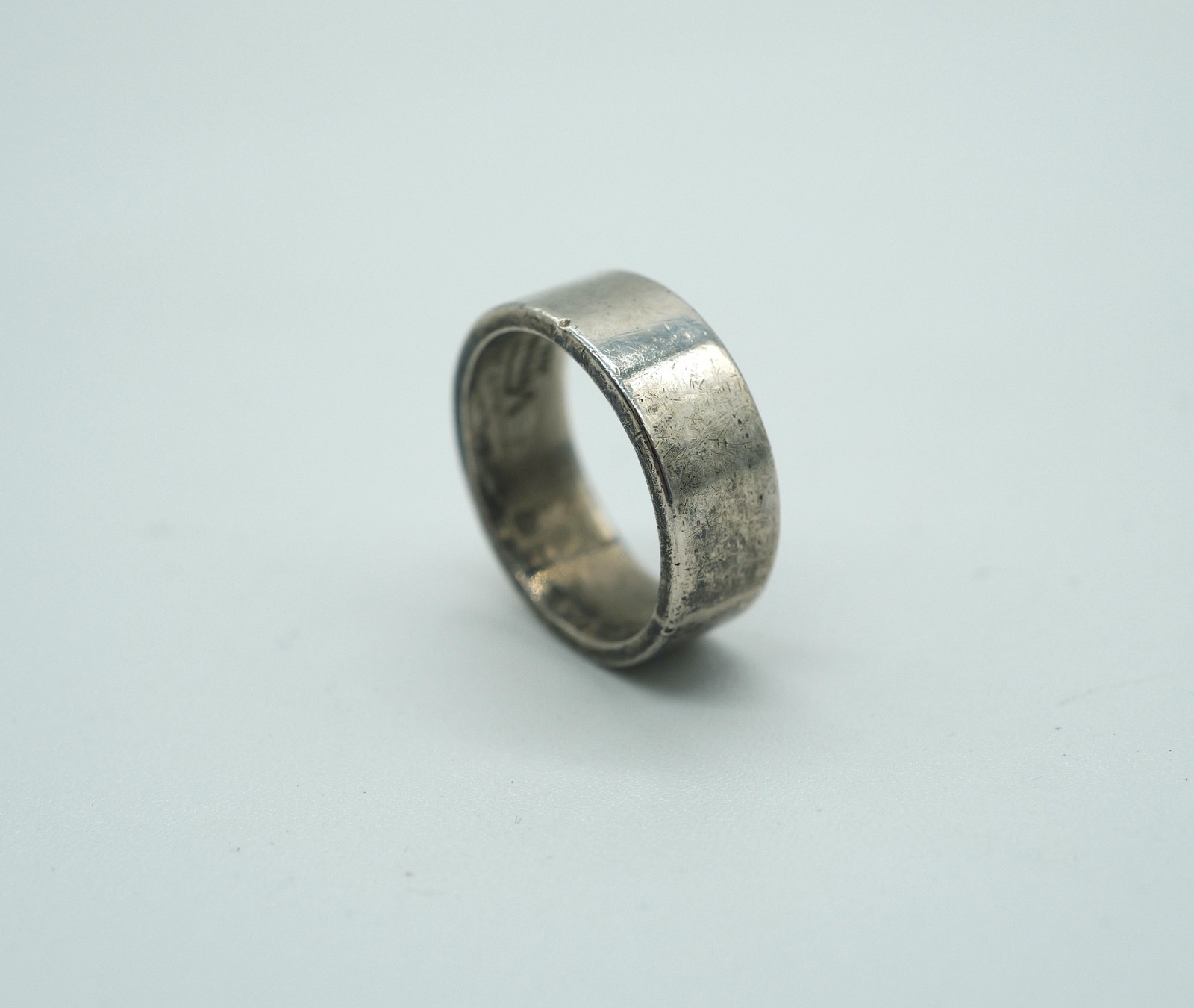 Versani Sterling Silver Vintage 2000’s Band Ring Size 8 8.6g