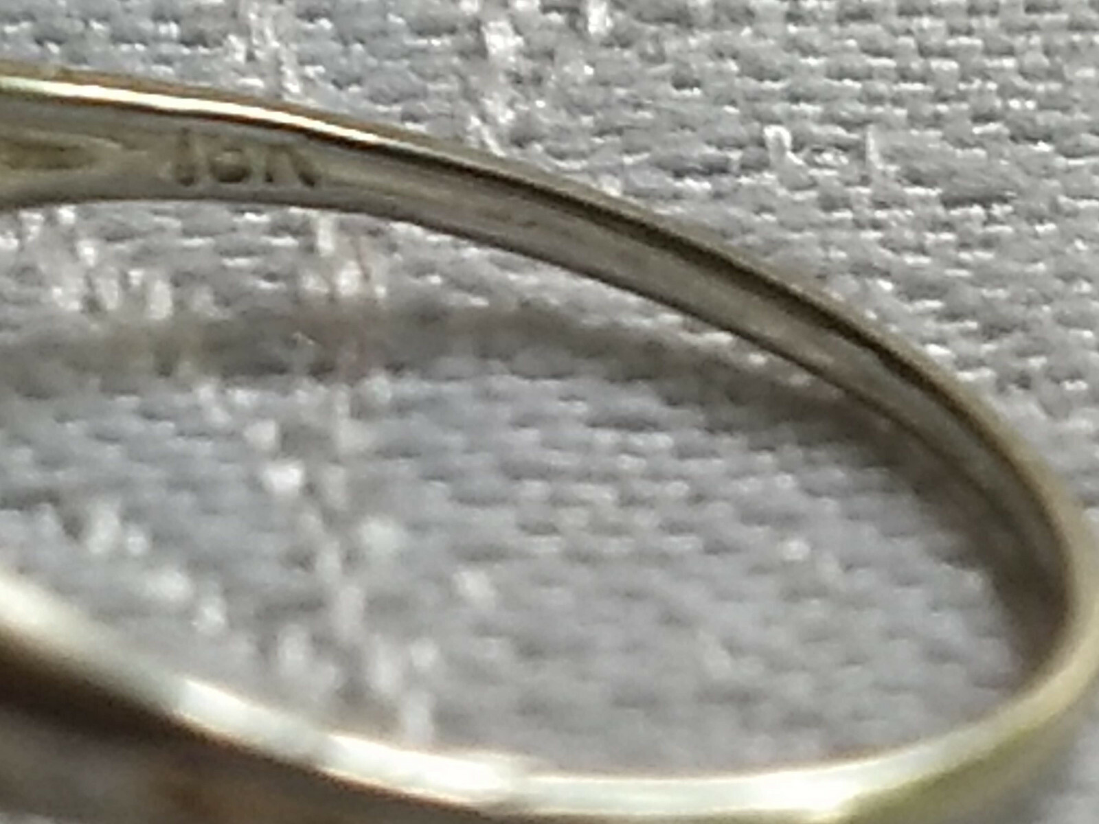 Antique Victorian 18K White Gold Filigree Small Solitaire Diamond Ring SZ 5 3/4