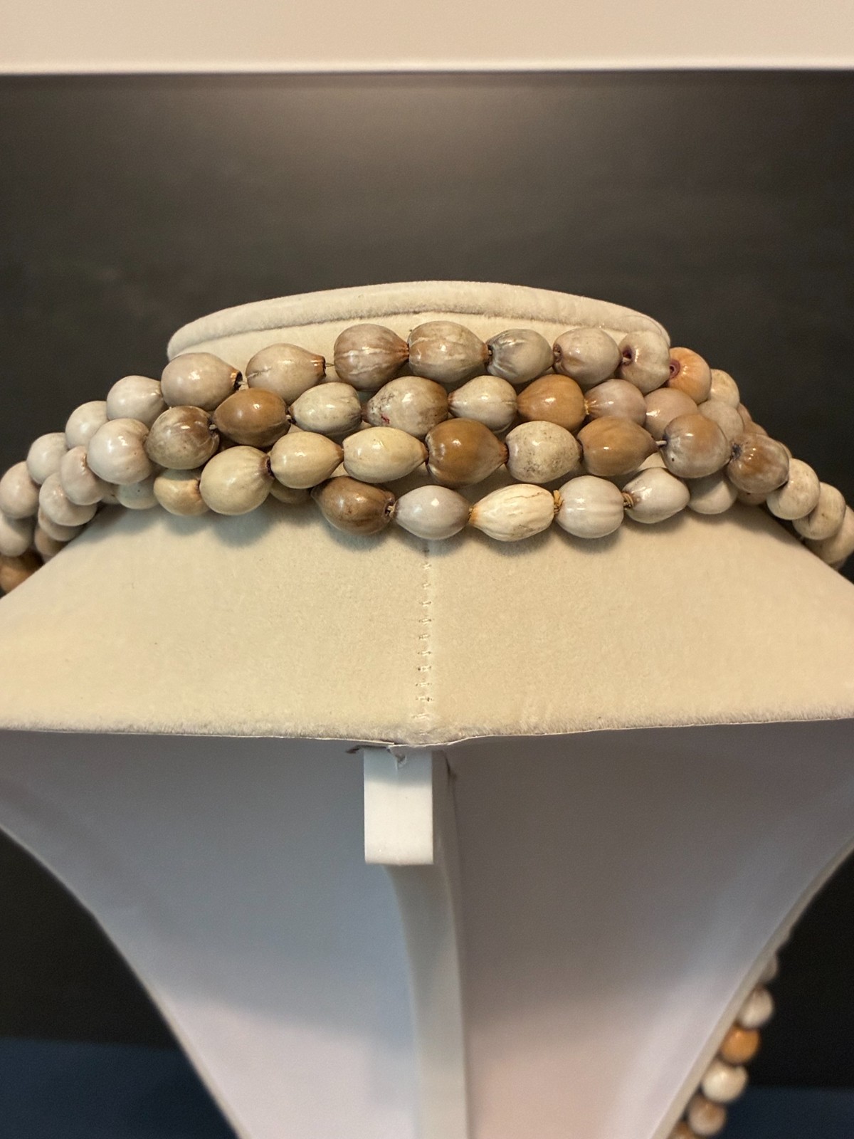 Long Natural Tropical Seed Necklace – Earthy Organic Boho Jewelry-Ethnic-Beachy