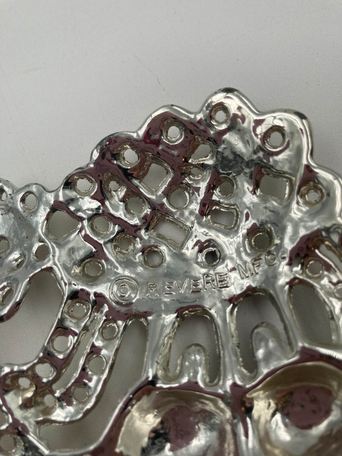 Vintage Silver Tone Poodle Earring Tree – Metal – Revere MFG