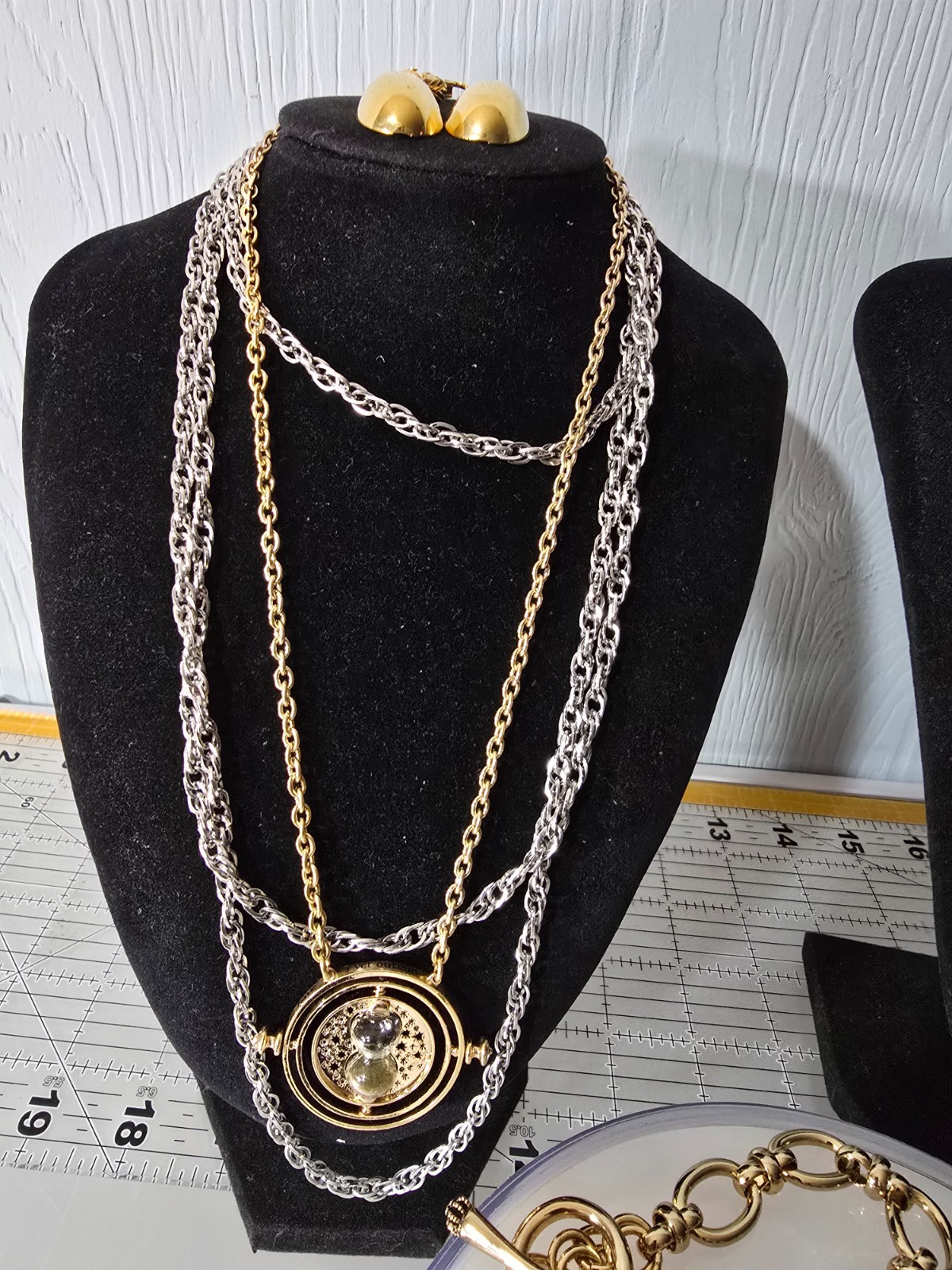 Mixed Metals Materials Gold and Silver Tone all Signed