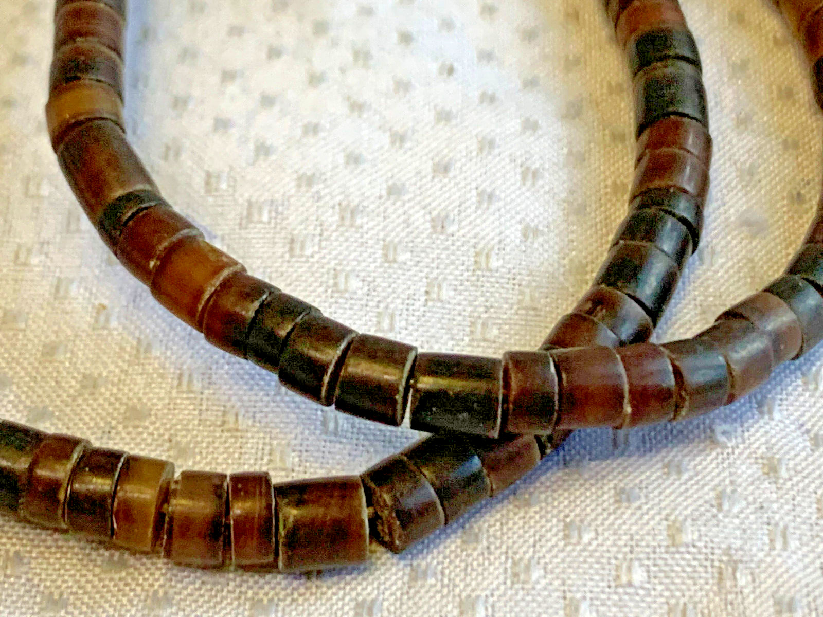 Vtg Semi Precious Stones Necklace 17″ Fashion Jewelry Earthtones Hook Clasp