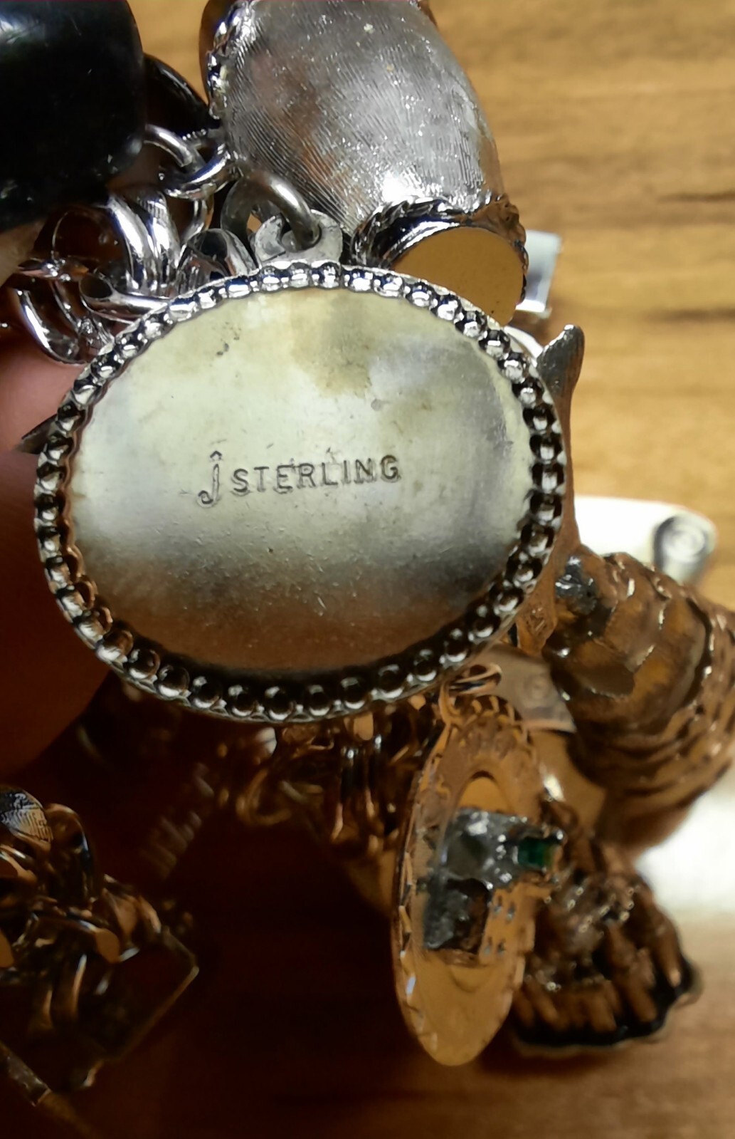 Vintage 1960s-1980s Charm Barce All Sterling Silver