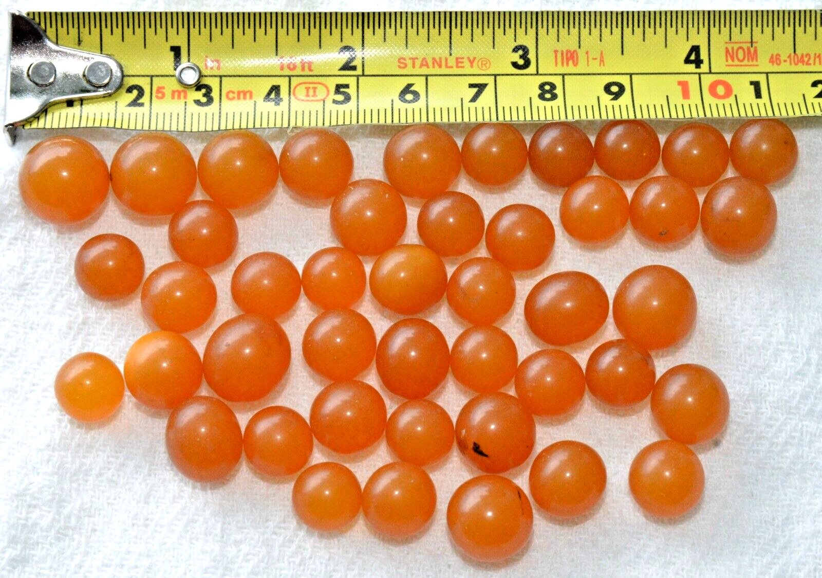 ✅ 30gr RUSSIAN SOVIET BALTIC SEA AMBER BOLLS NECKLACE 老琥珀 BEADS STONE ROCK PIN ☭