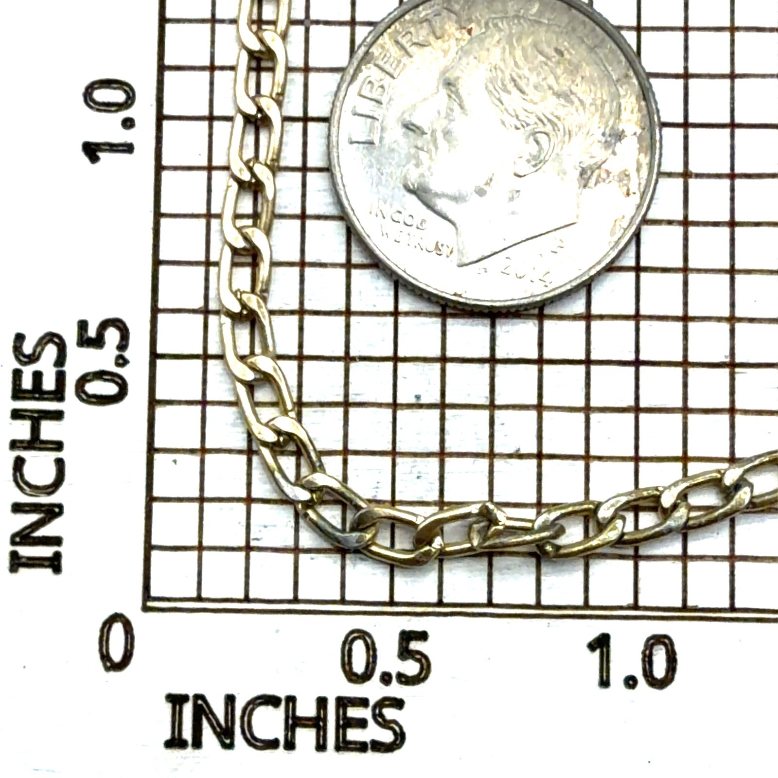 Vintage Krementz 16.5 Inch x 2.9 mm Gold Filled Cuban Link Necklace – 4.6 Grams