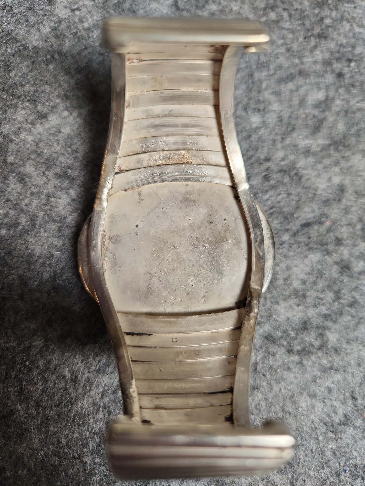 Vintage Navajo Picture Jasper Sterling Silver Cuff Bracelet Small6″ XRF Verified