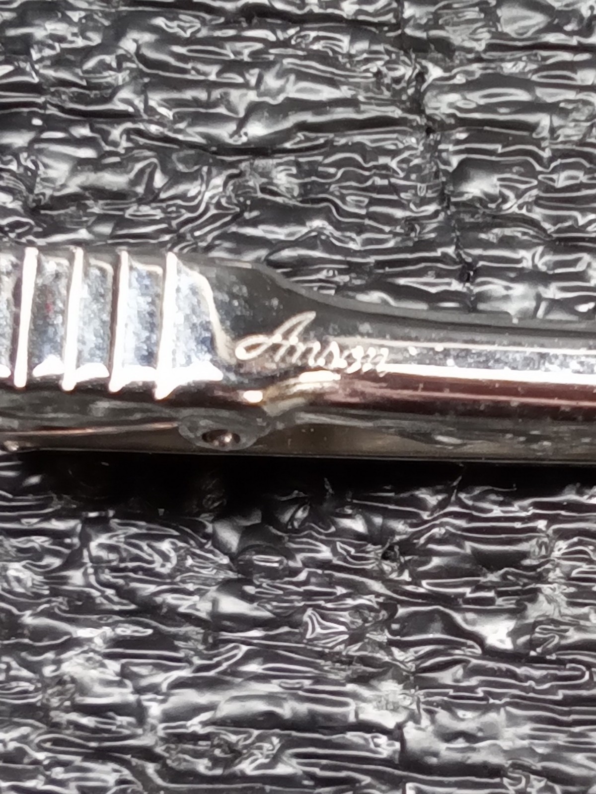 Vintage Anson Cuff Links And Tie Clip