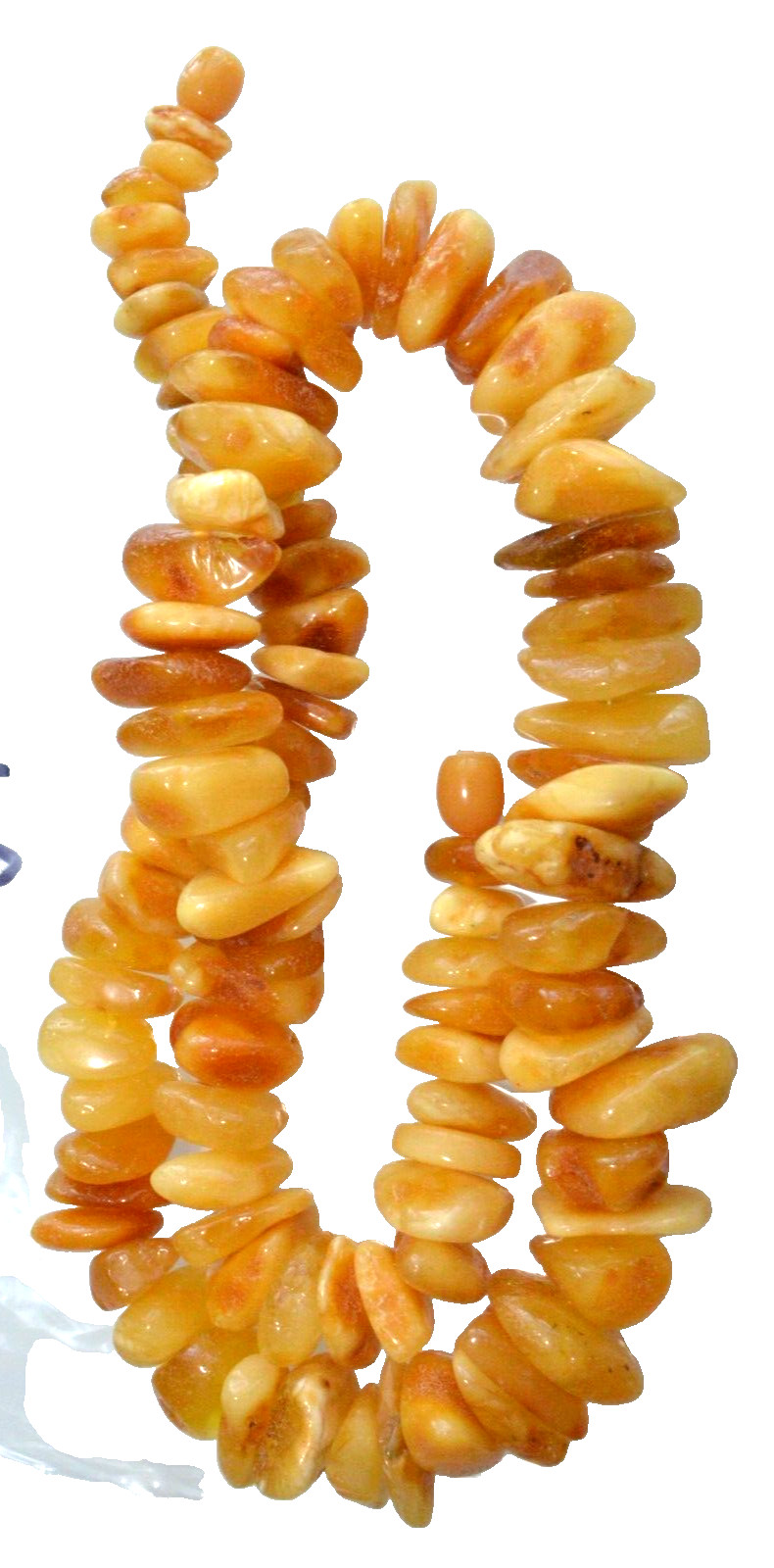 ✅48cm = 60gr RUSSIAN SOVIET BALTIC AMBER BEAD NECKLACE 琥珀 BRACELET STONE PENDANT