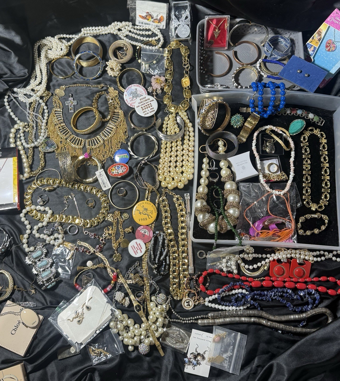 Costume Jewelry Bracelet Necklace Lot Kate Spade Chloe Dior Turk Coach Givenchy