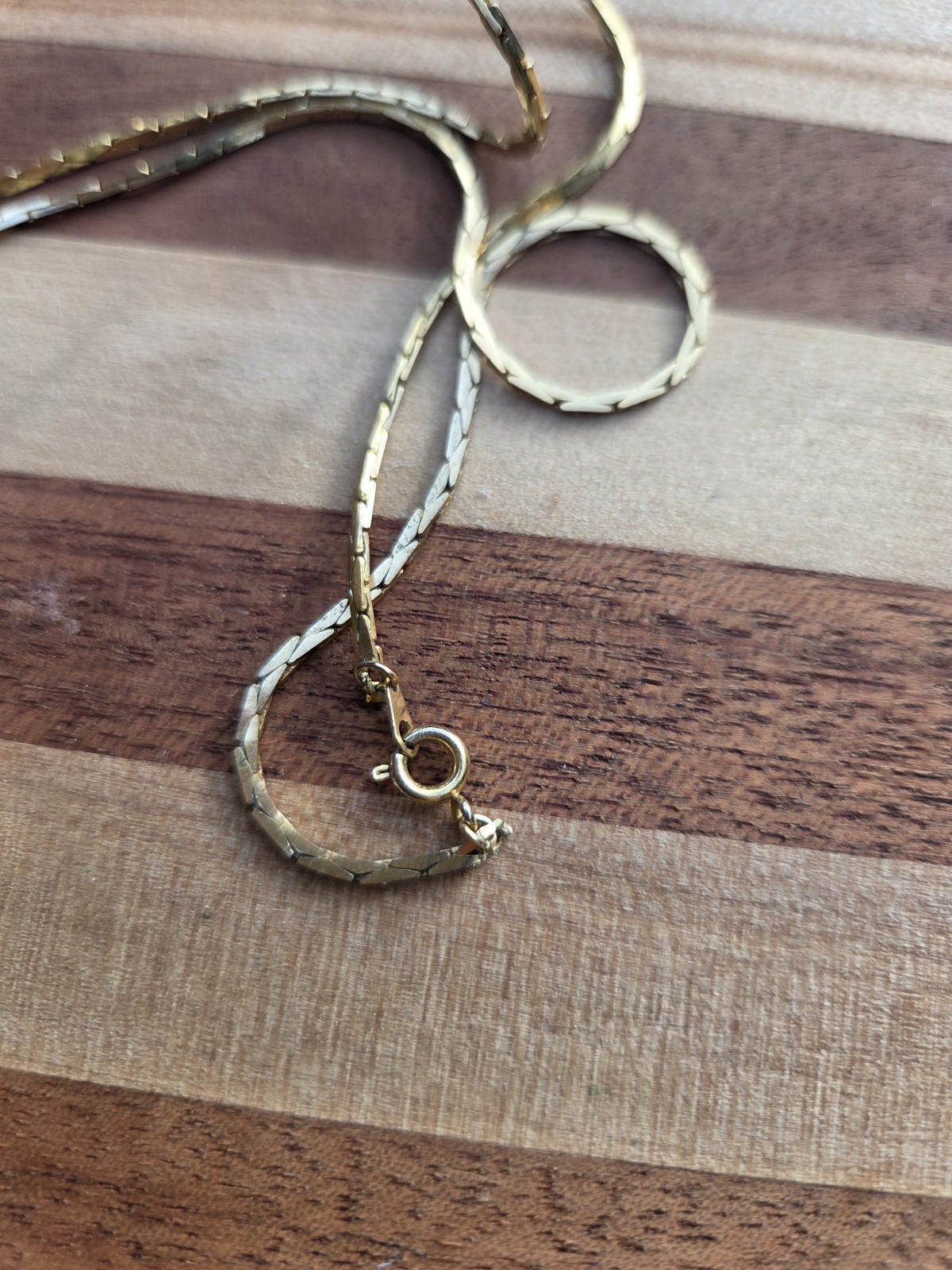 Vintage Orena Paris Swan Pendant Necklace Chain Black Enamel Gold Tone Bird Duck