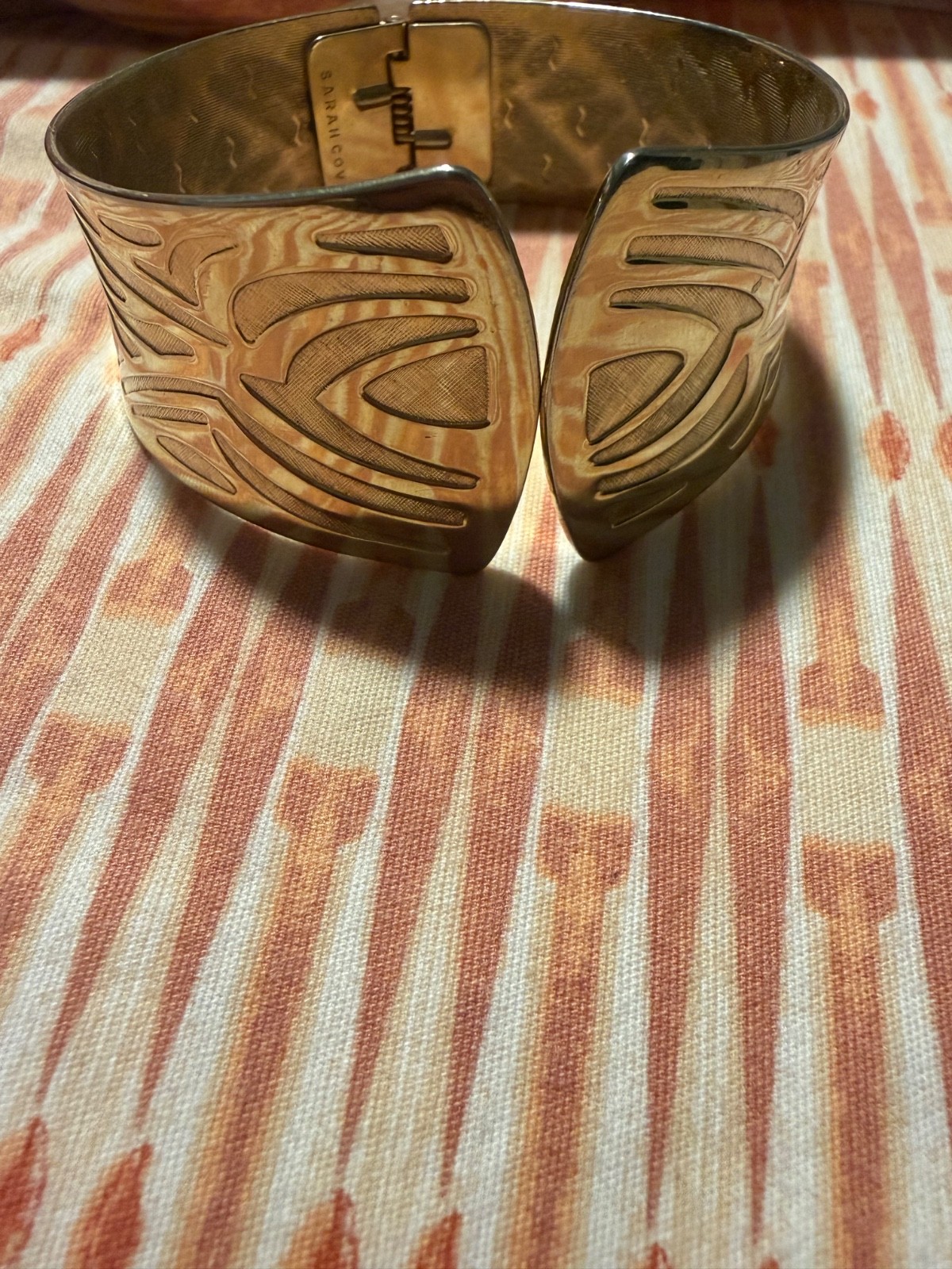 Sarah Cov cuff bracelet vintage
