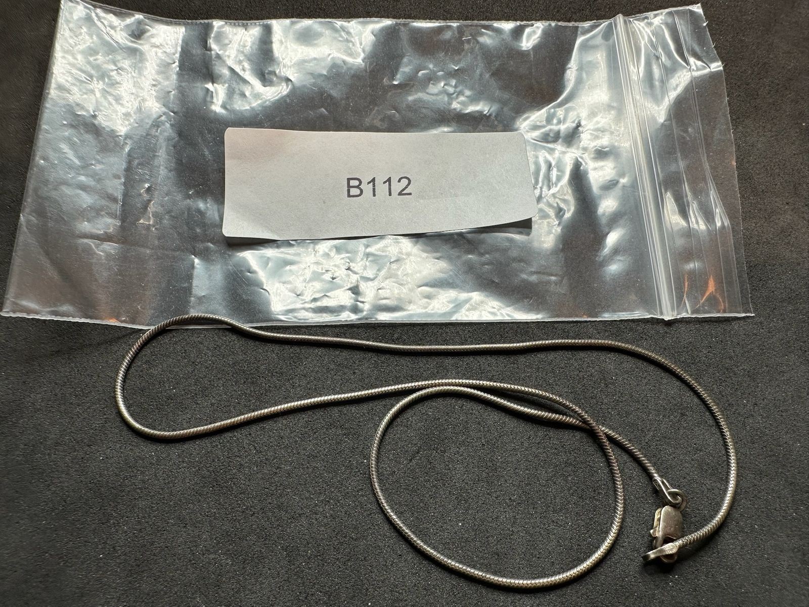5.57g Vintage Sterling Silver 925 Twisted Rope Chain Necklace 16 in M