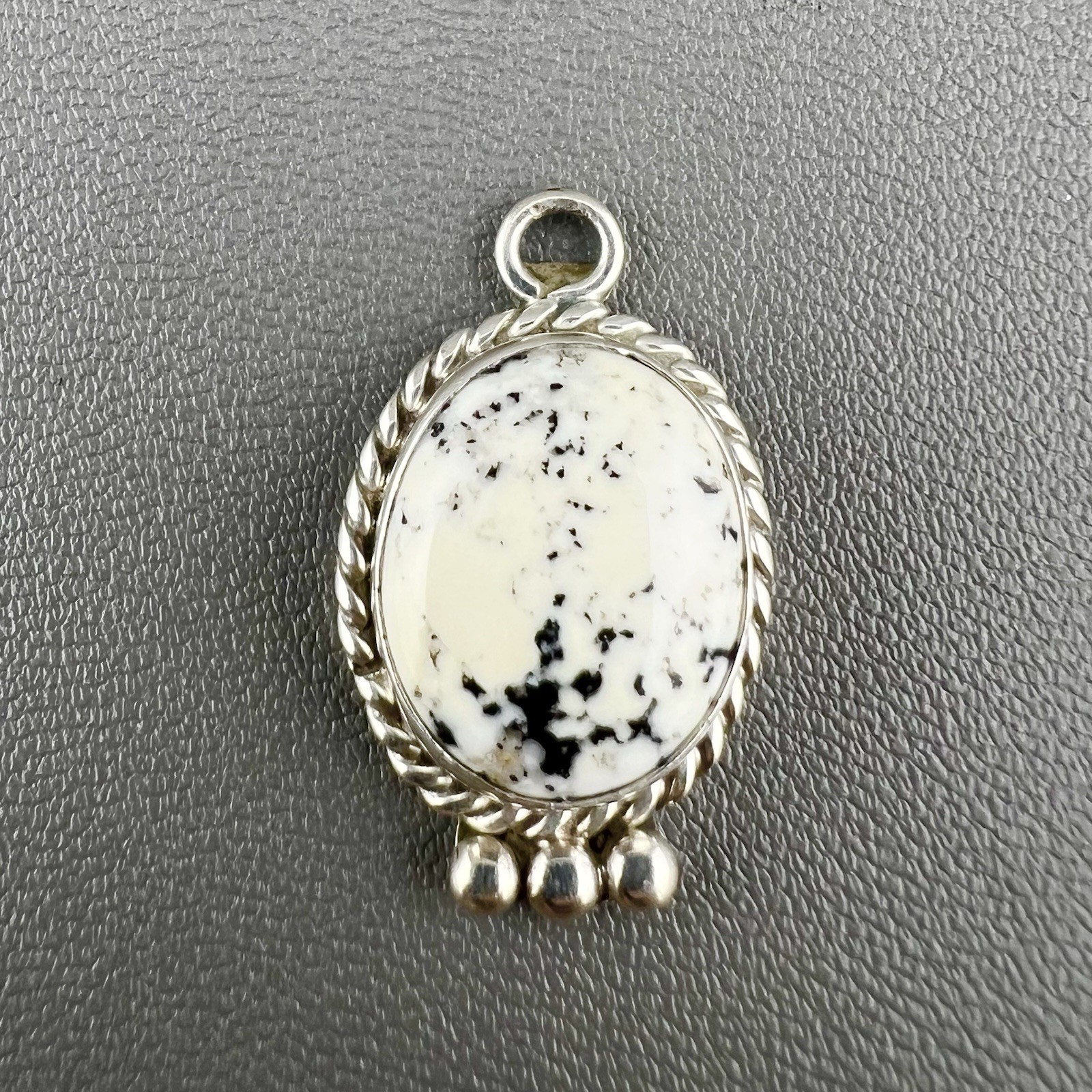 Vintage Pendant Lot Stone Glass Silver Tone Sterling Silver Some Signed