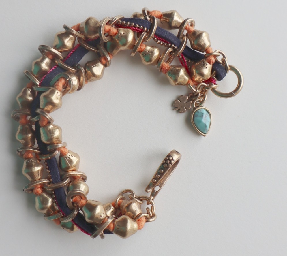 Mix Jewelry BRACELETS 66+ pc Lot, 3 Lbs,wearable, some with semi-precious stones