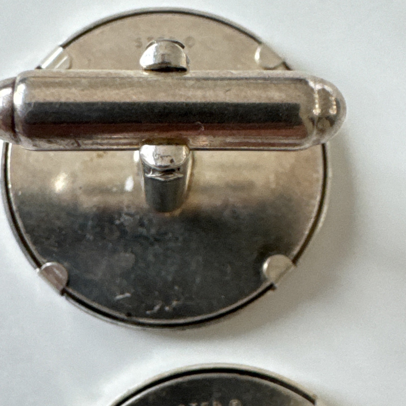 Vintage 1937 USA Buffalo Nickel Coin Cufflinks