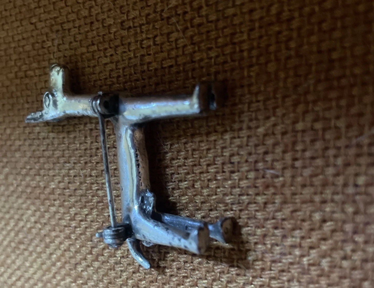 Vintage Alva Studios Llama Alpaca Brooch Museum Replica Pre Columbian